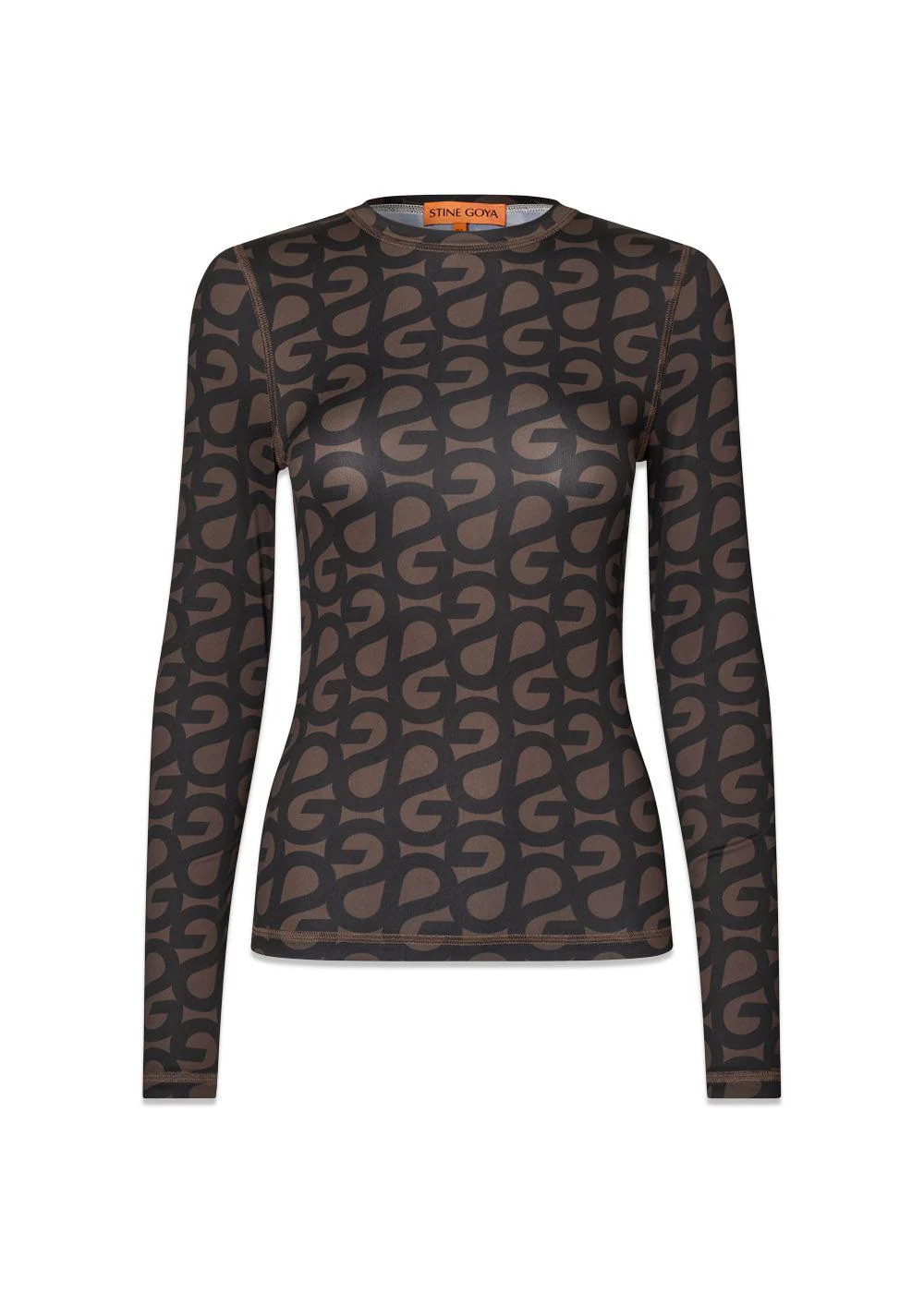 Elastic Long Sleeve Top - Sg Logo