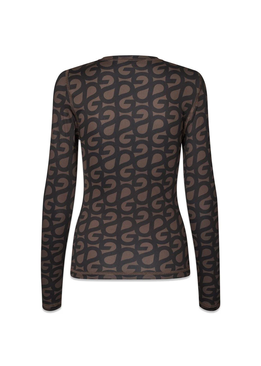 Elastic Long Sleeve Top - Sg Logo - Image 2