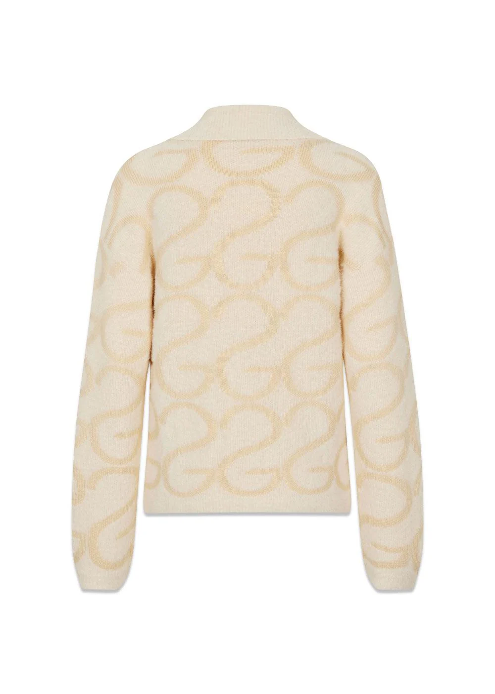 Long Sleeve Cropped Cardigan - Sg Monogram - Image 2
