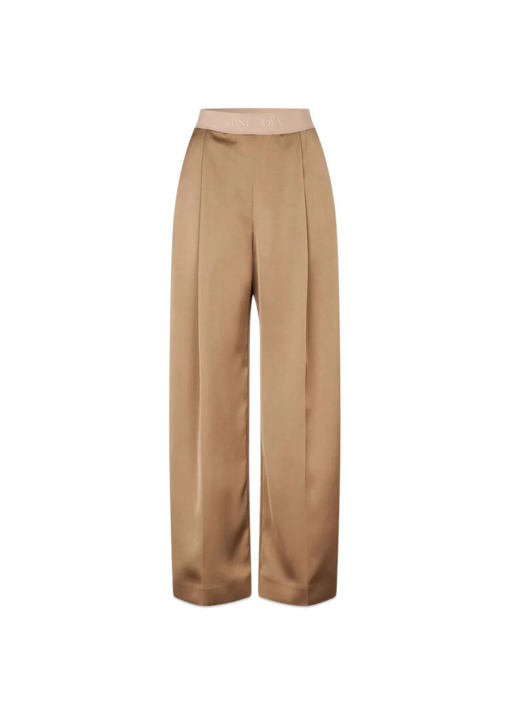 Wide Leg Long Pants - Tigers Eye