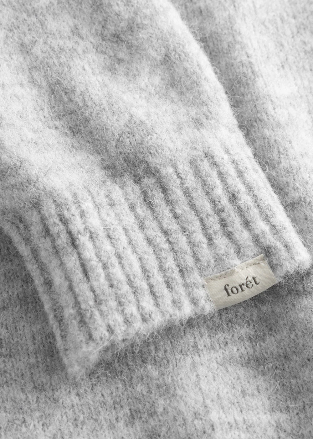 ALPINE KNIT - Light Grey Melange - Image 2