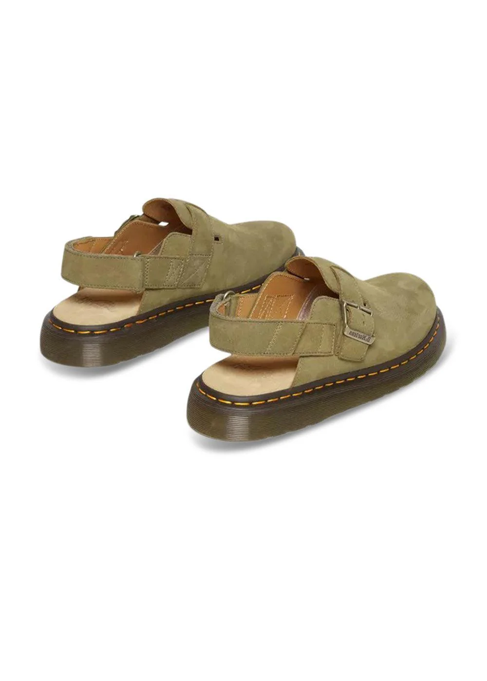 Jorge Ii Muted Olive Tumbled Nubuck - Muted Olive - Image 4