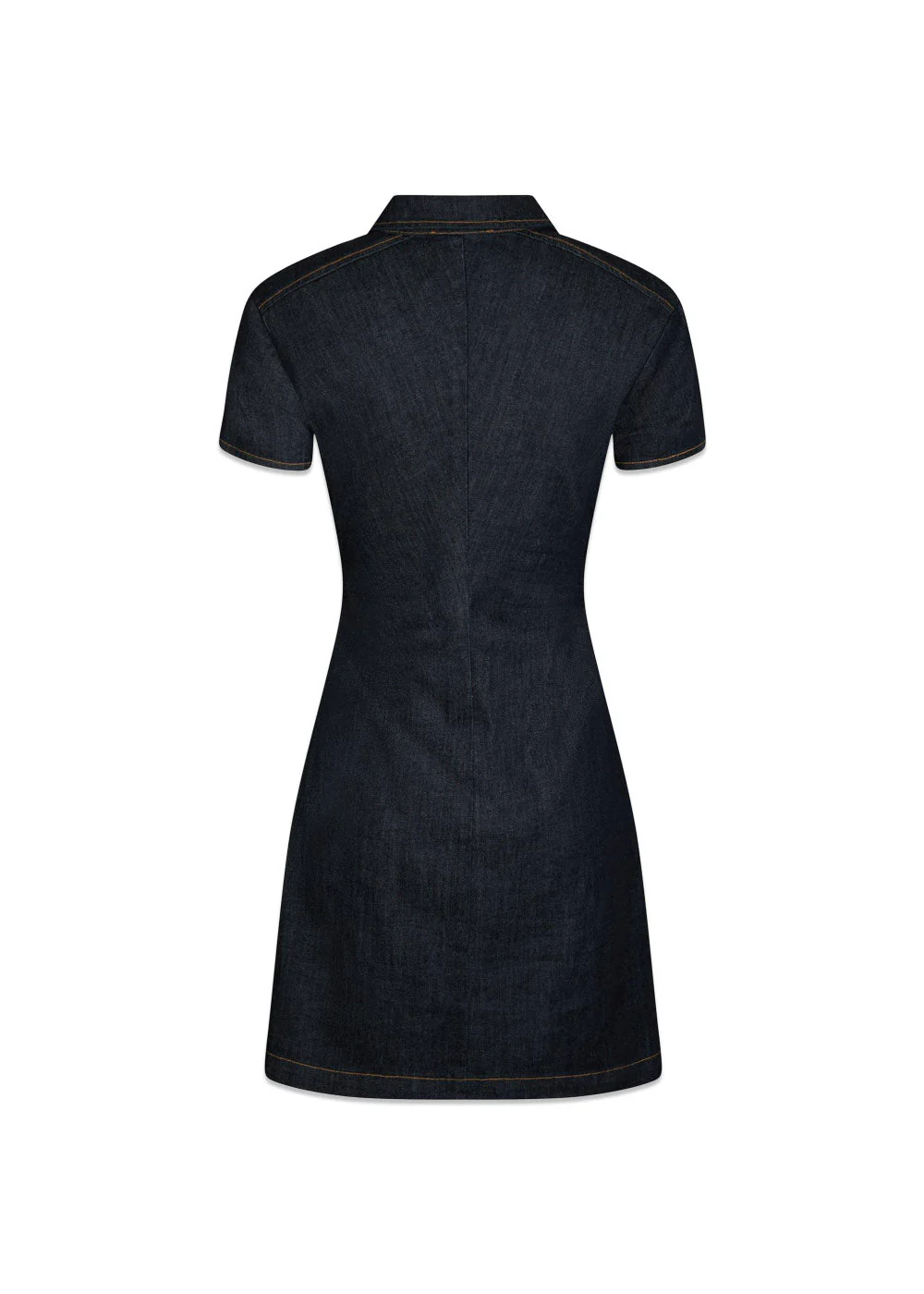 Abel Denim Dress - Dark Blue - Image 3