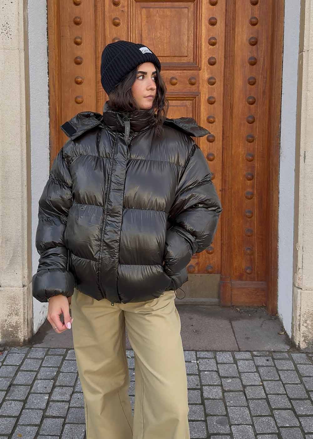Active Hood Jacket - Dark Army - Image 3