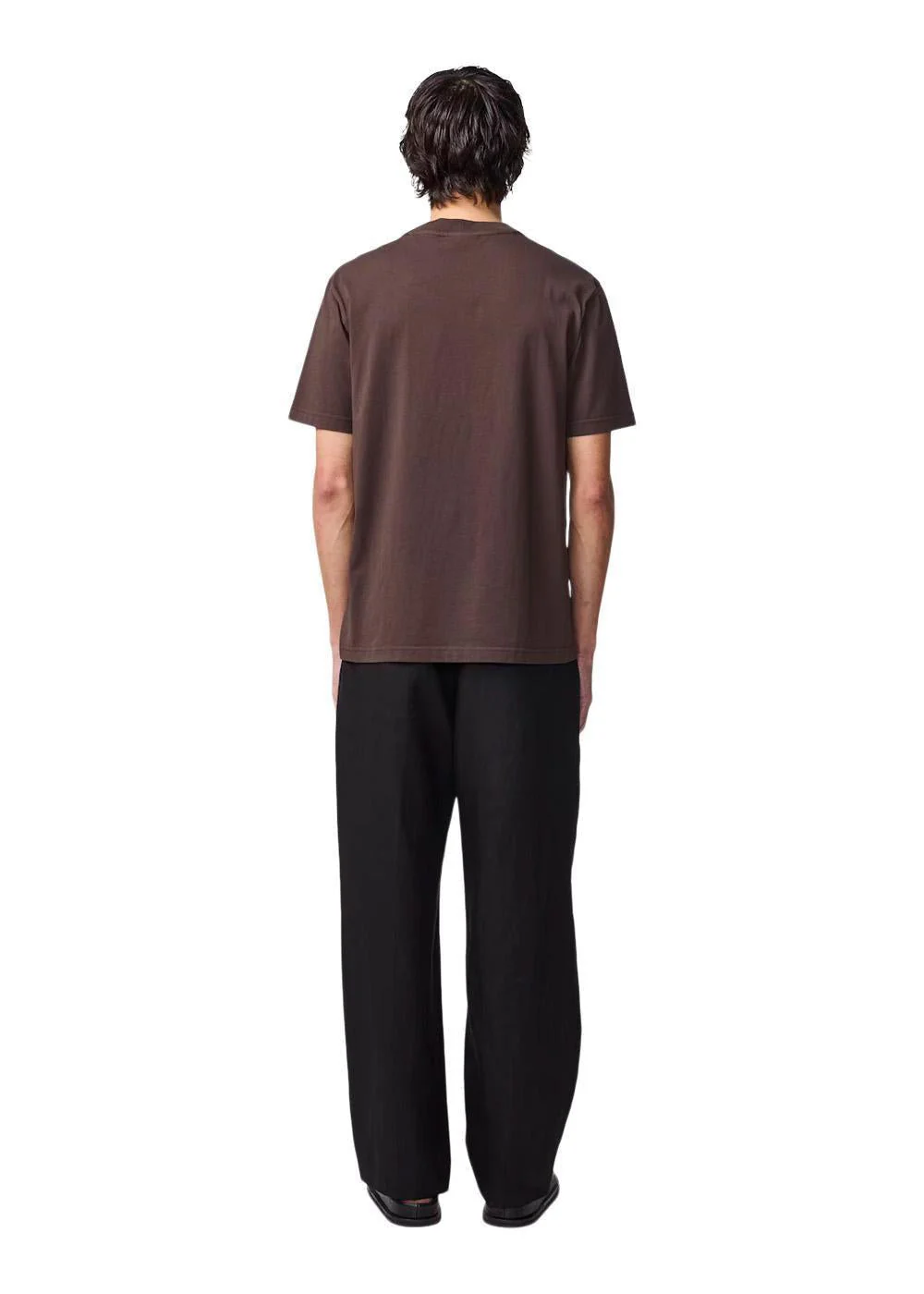 Adam EMB T-shirt 3209 - Coffee - Image 3