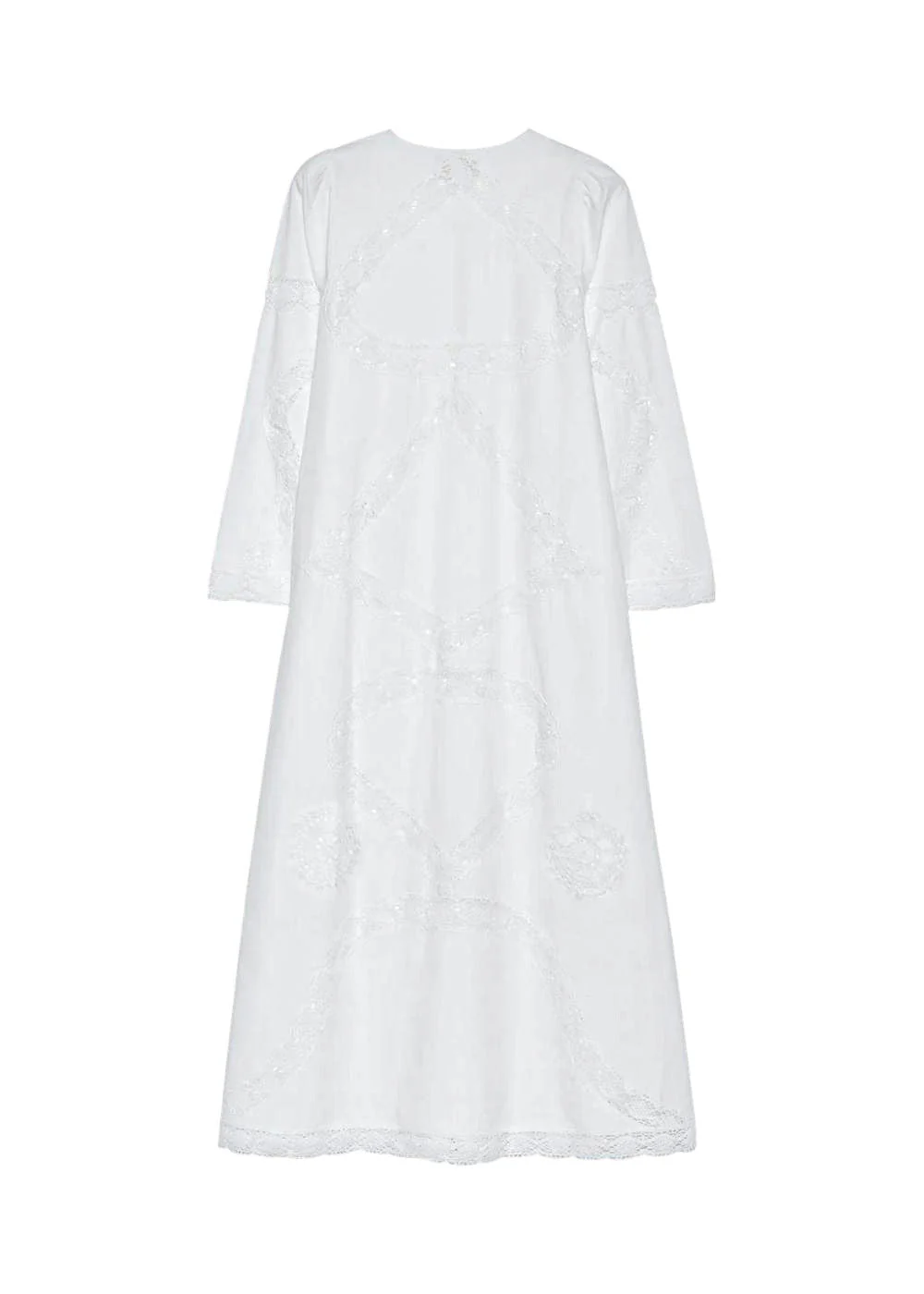 Agathe Dress - Ecru - Image 4