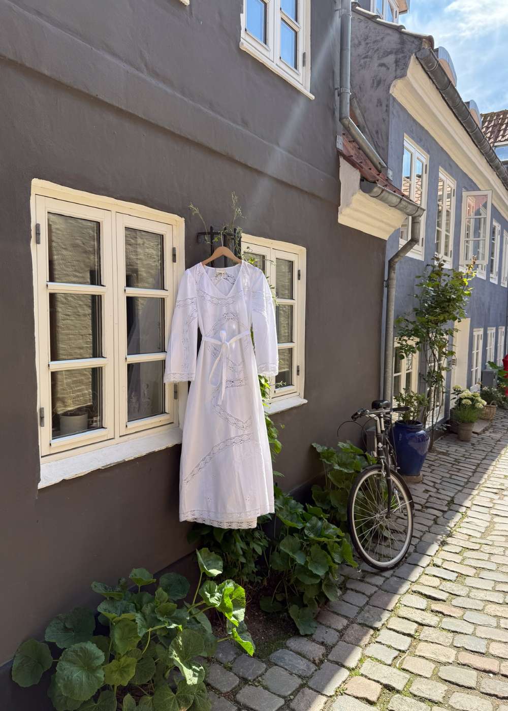 Agathe Dress - Ecru - Image 7