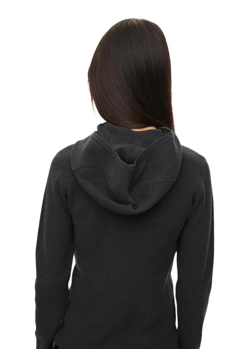 Alanis Hood Knit - Black - Image 4