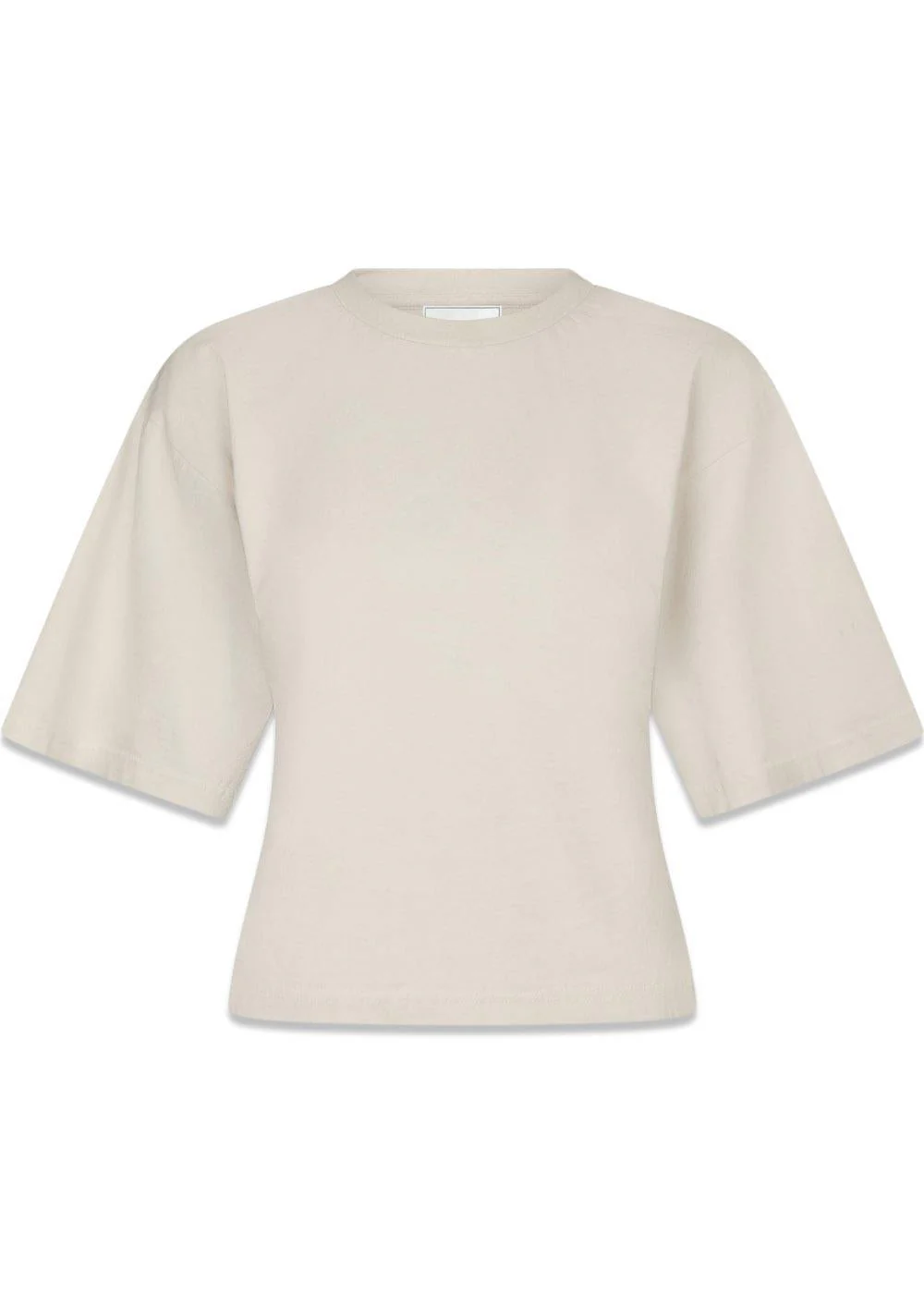 Asha Boxy Tee - Ivory