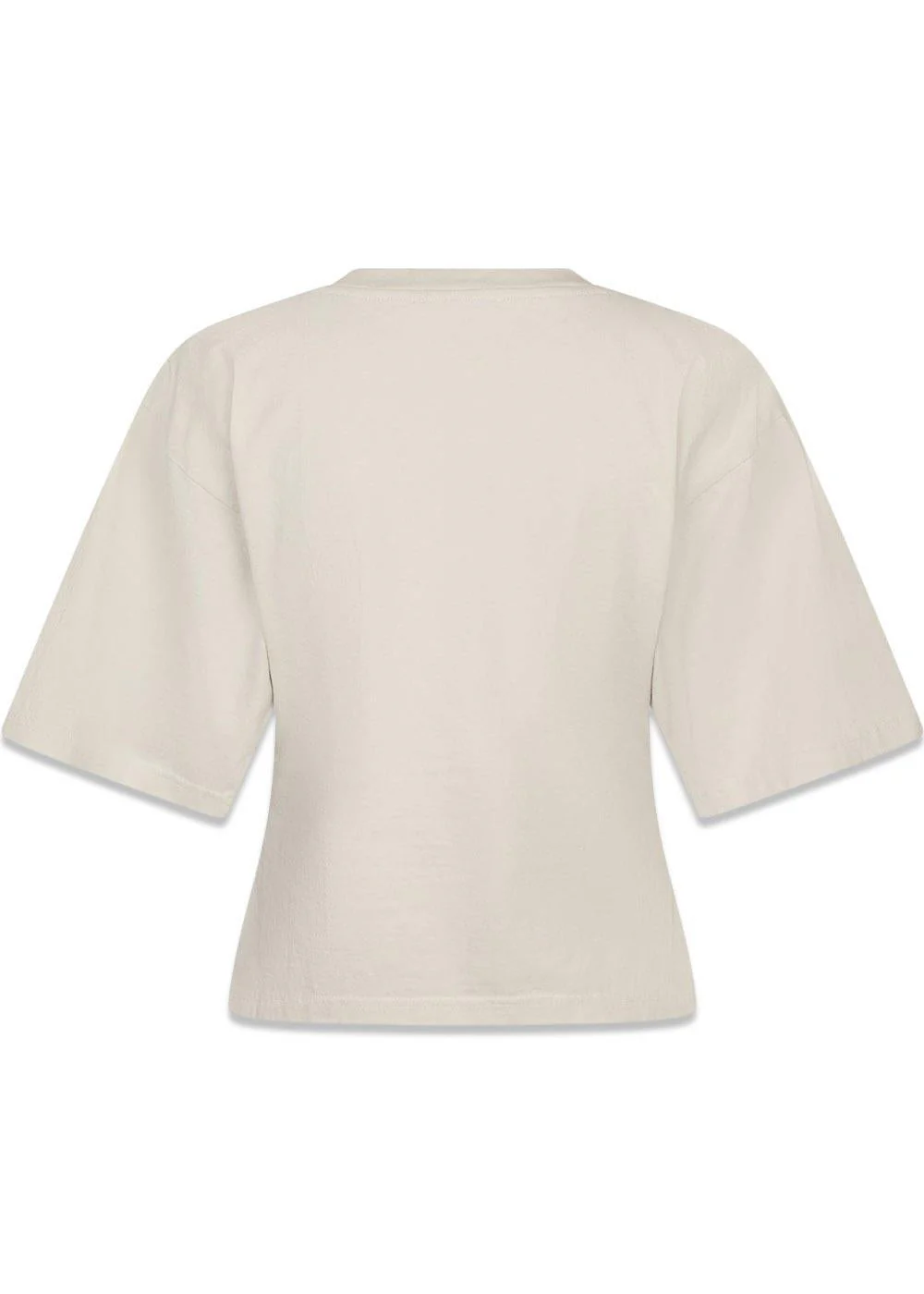 Asha Boxy Tee - Ivory - Image 2