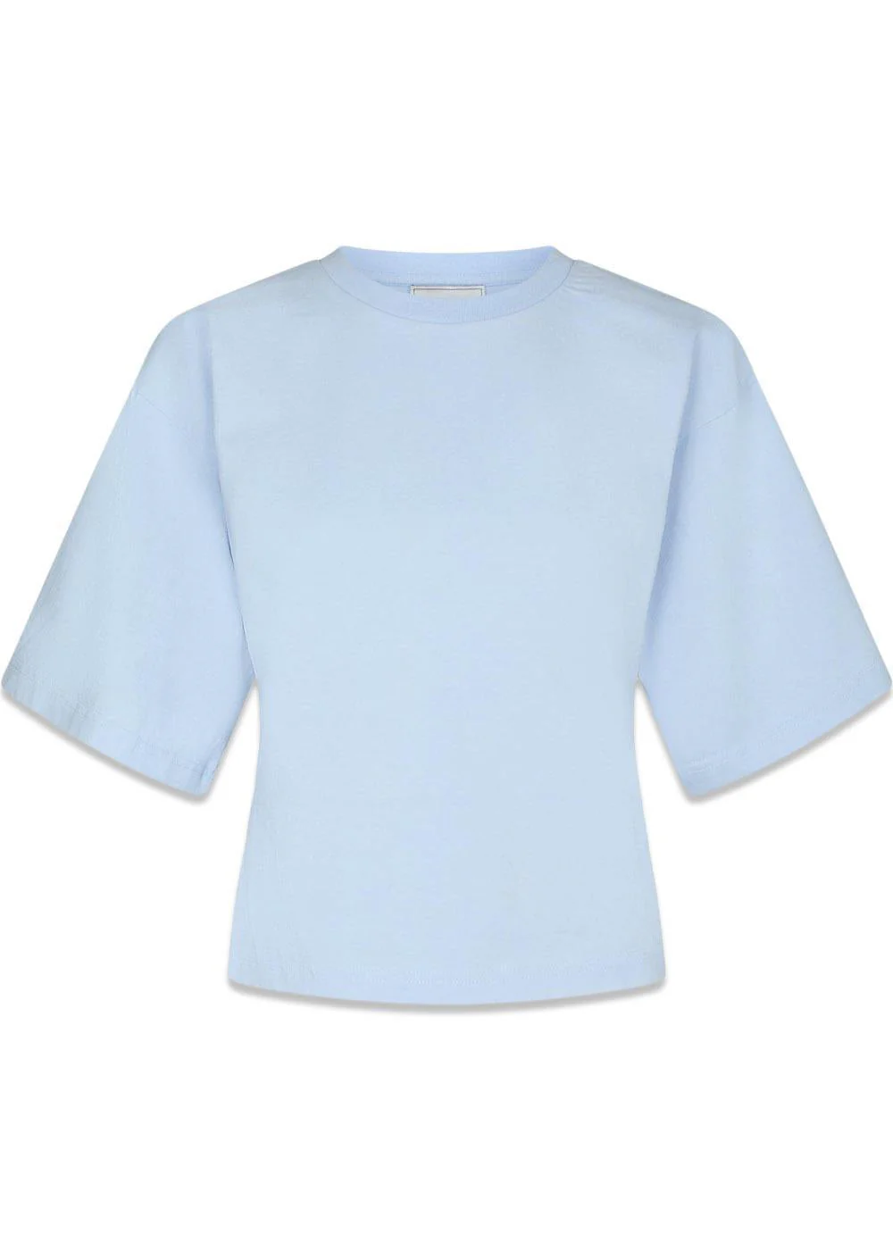 Asha Boxy Tee - Light Blue