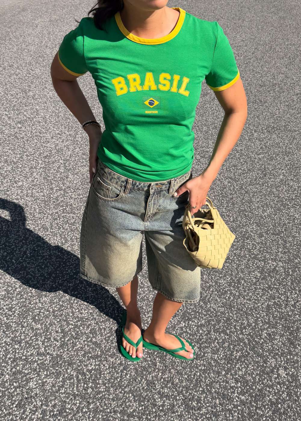 Astamd brasil t-shirt - Medium Green - Image 2