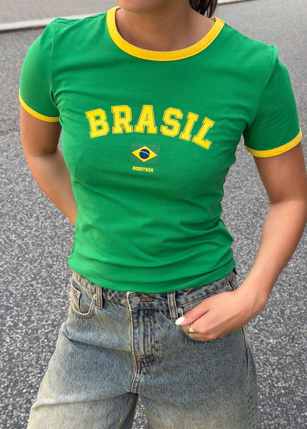 Astamd brasil t-shirt - Medium Green - Image 3