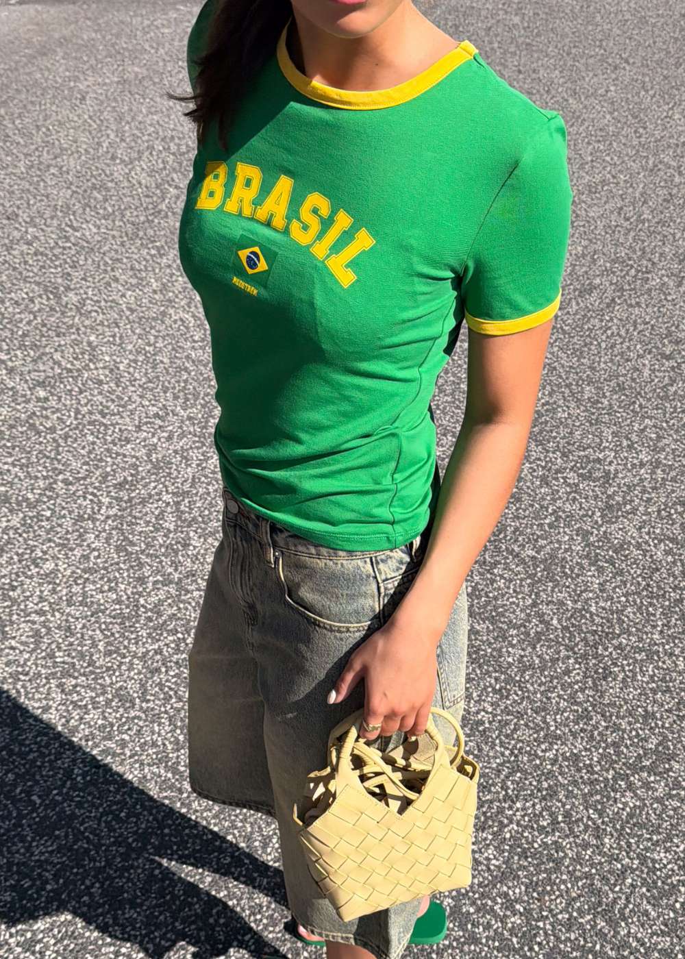 Astamd brasil t-shirt - Medium Green - Image 5