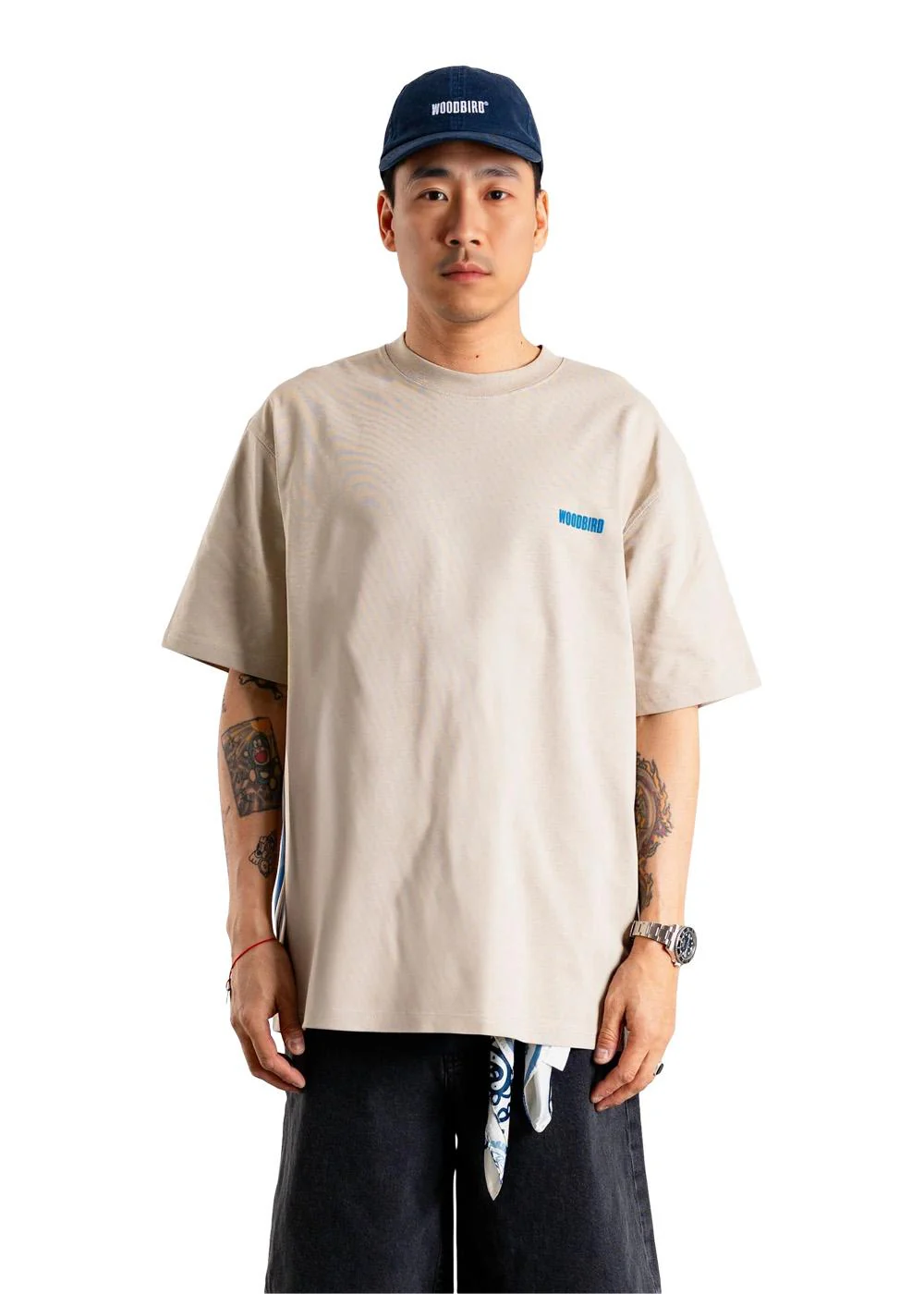 Baine Kind Tee - Taupe Brown - Image 5