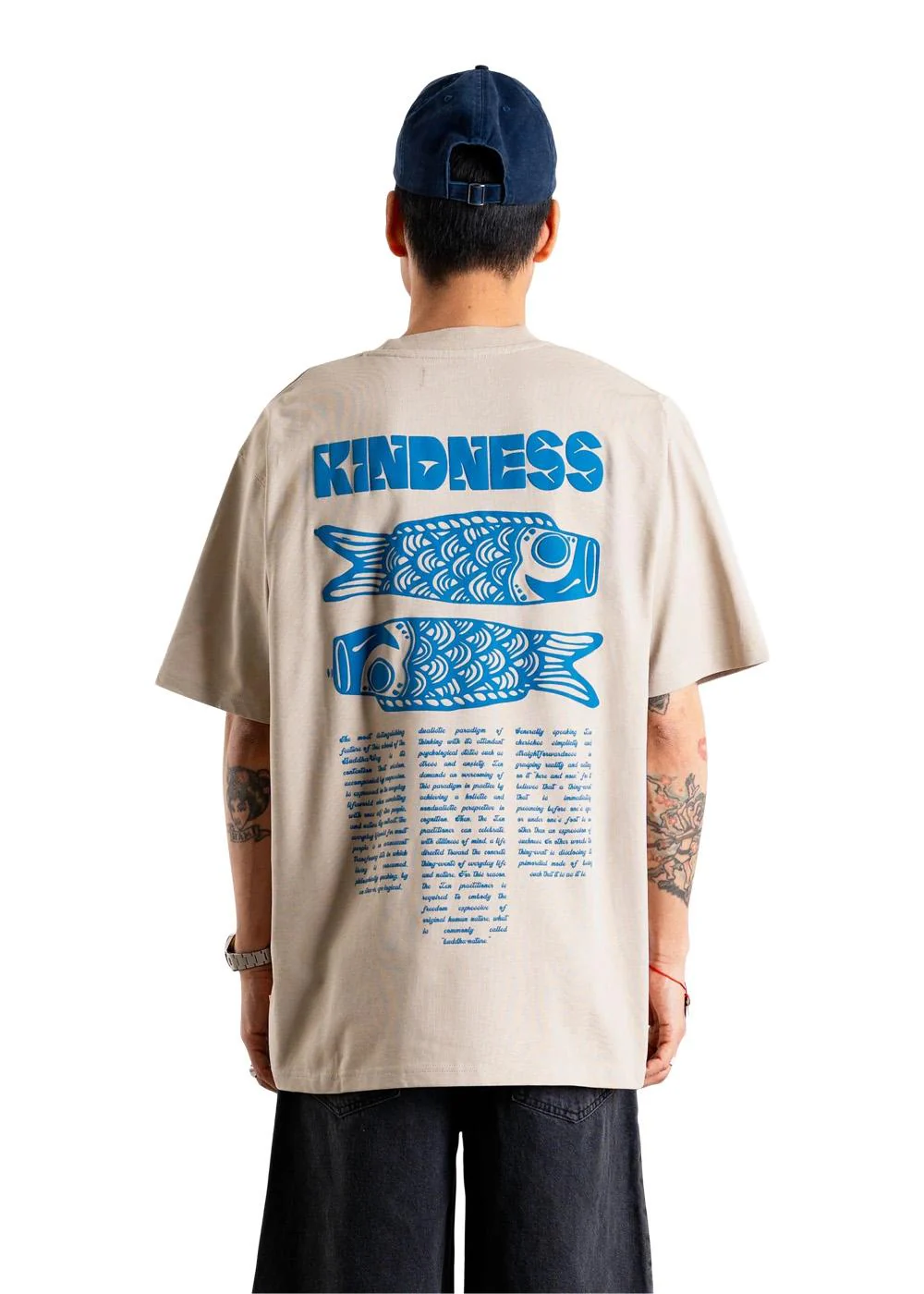 Baine Kind Tee - Taupe Brown - Image 6