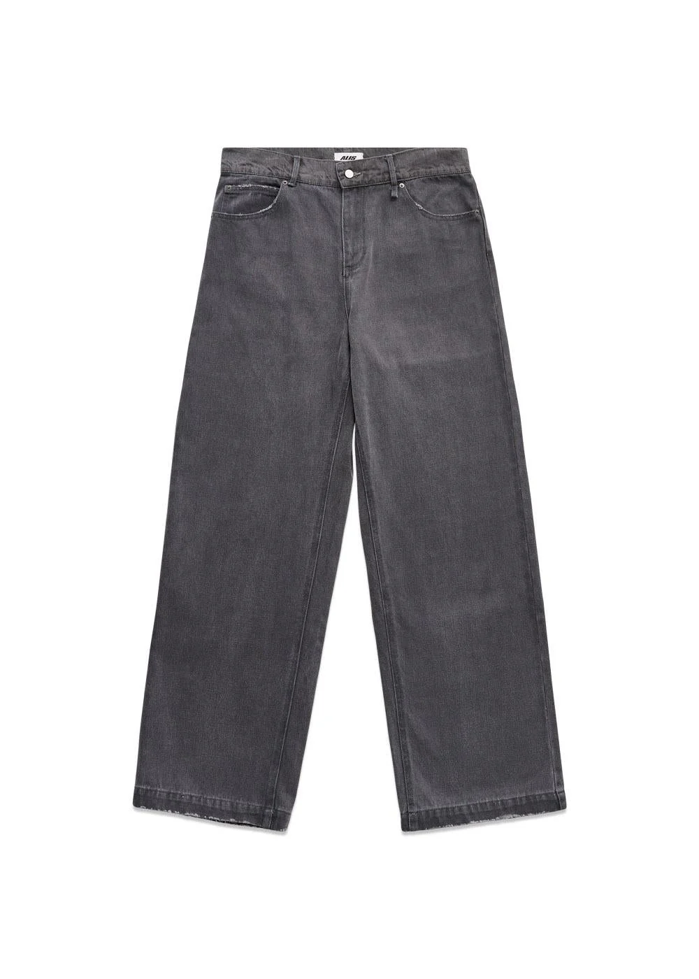 BAM WIDE FIT JEANS - Washed Grey