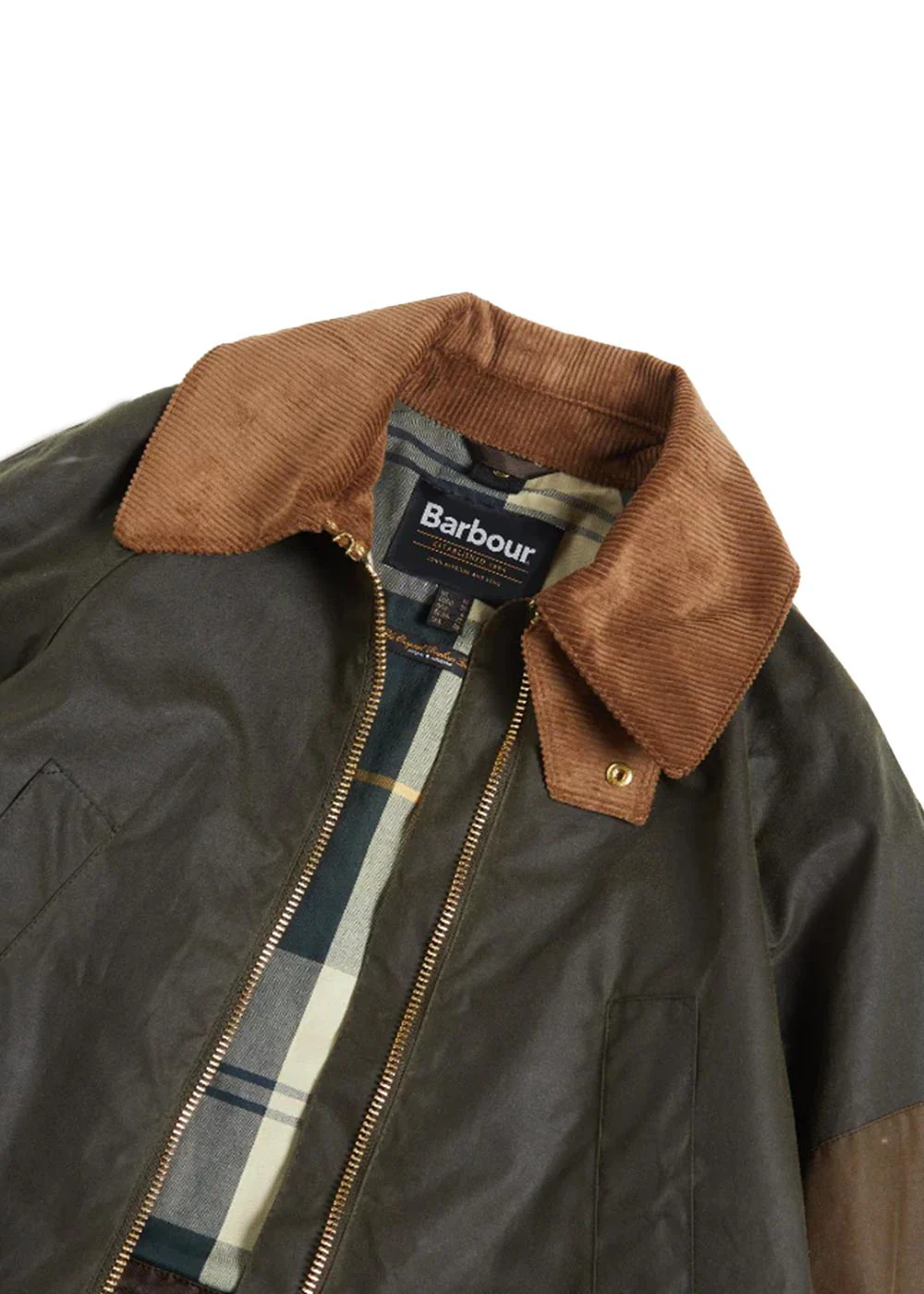 Barbour Allerston Wax - Archive Olive/Beech/Ancie - Image 4