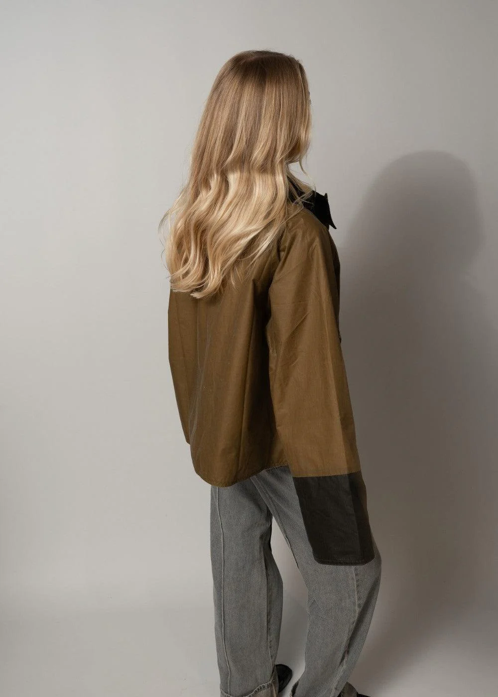 Barbour Alma Wax - Sand/Archive Olive/Beech/ - Image 5
