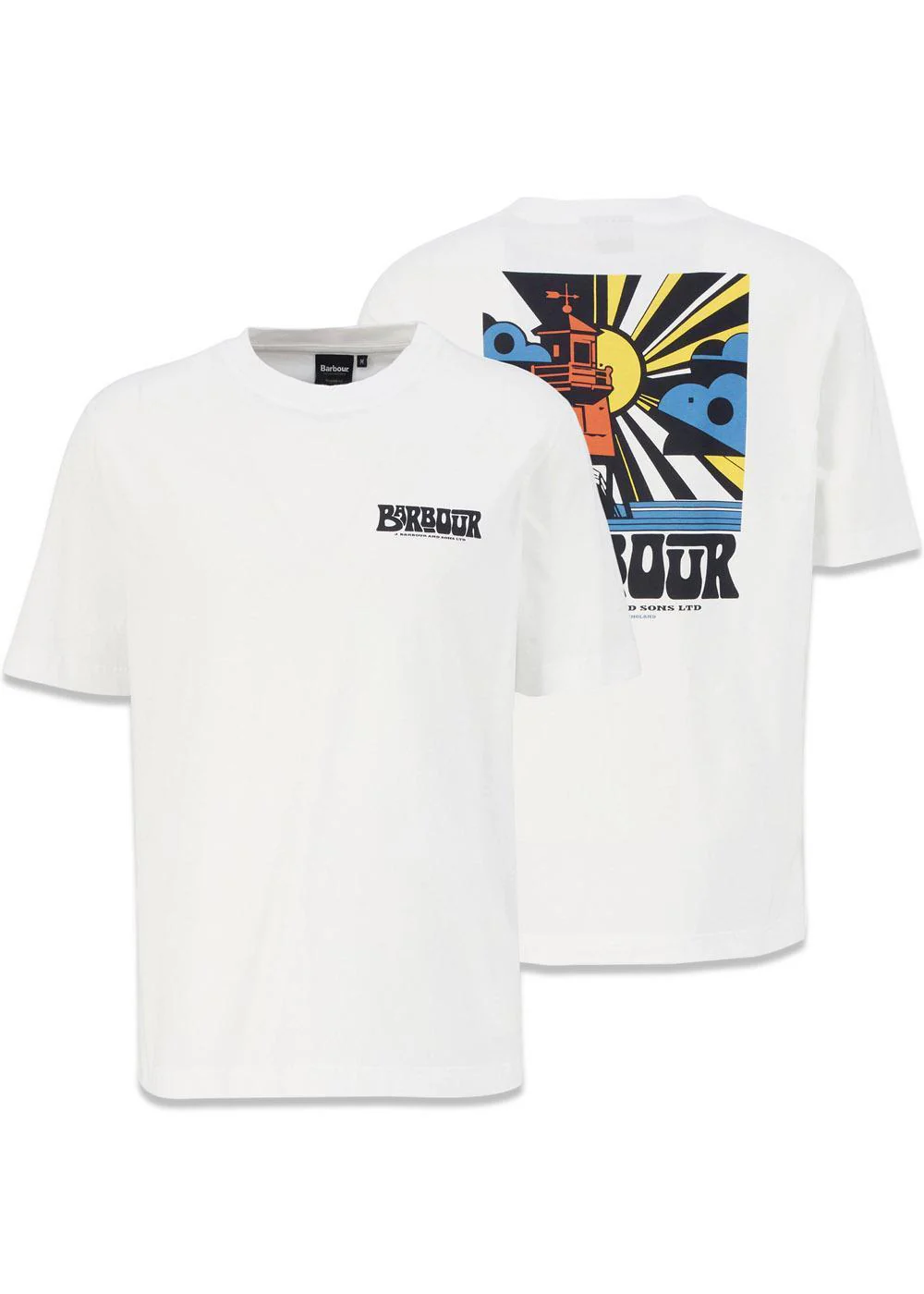 Barbour Frome T-Shirt - White