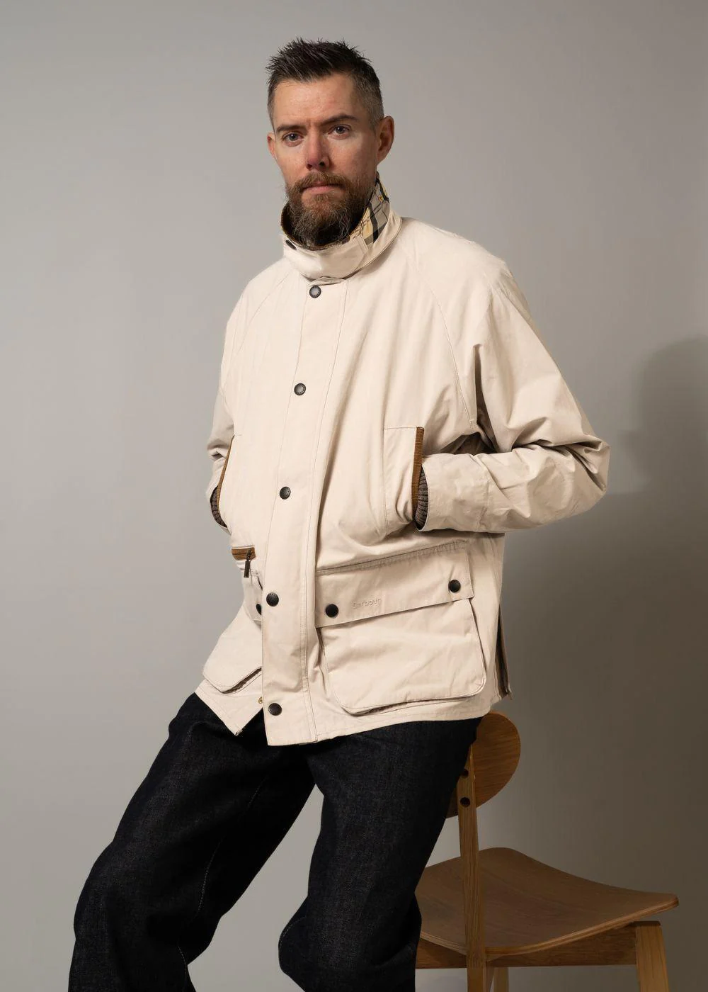 Barbour Icons Bedale - Mist - Image 2