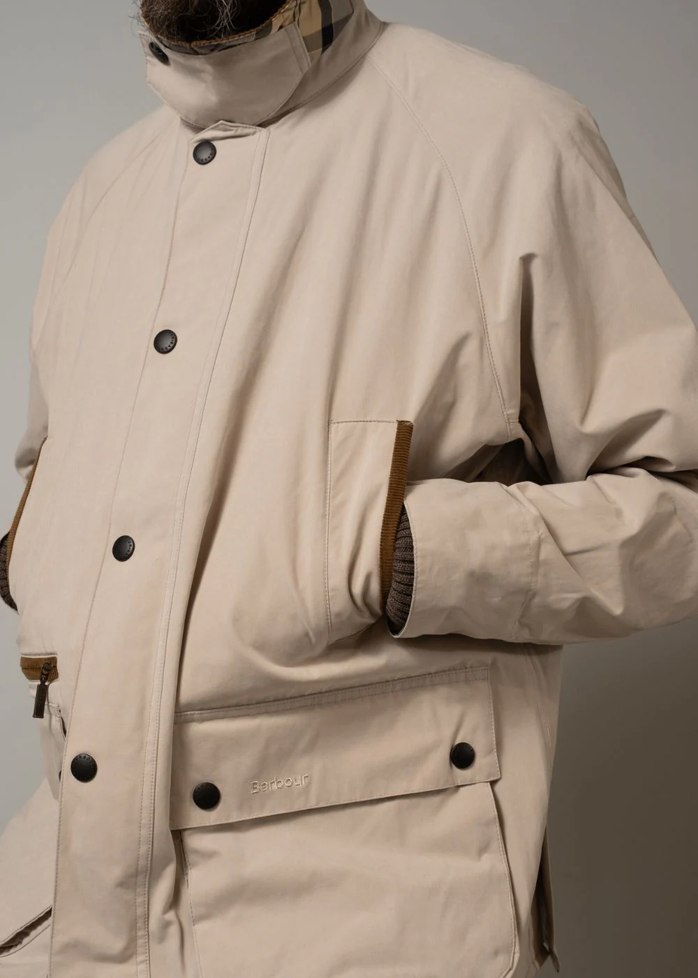 Barbour Icons Bedale - Mist - Image 4