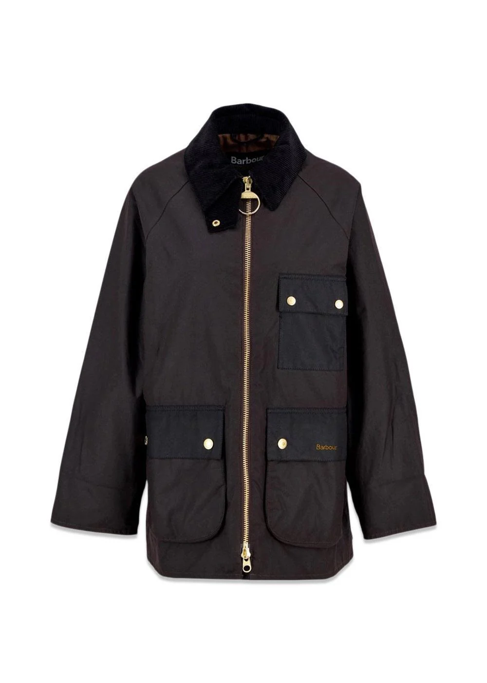 Barbour Luella Wax Jacket - Rustic/Muted Tartan