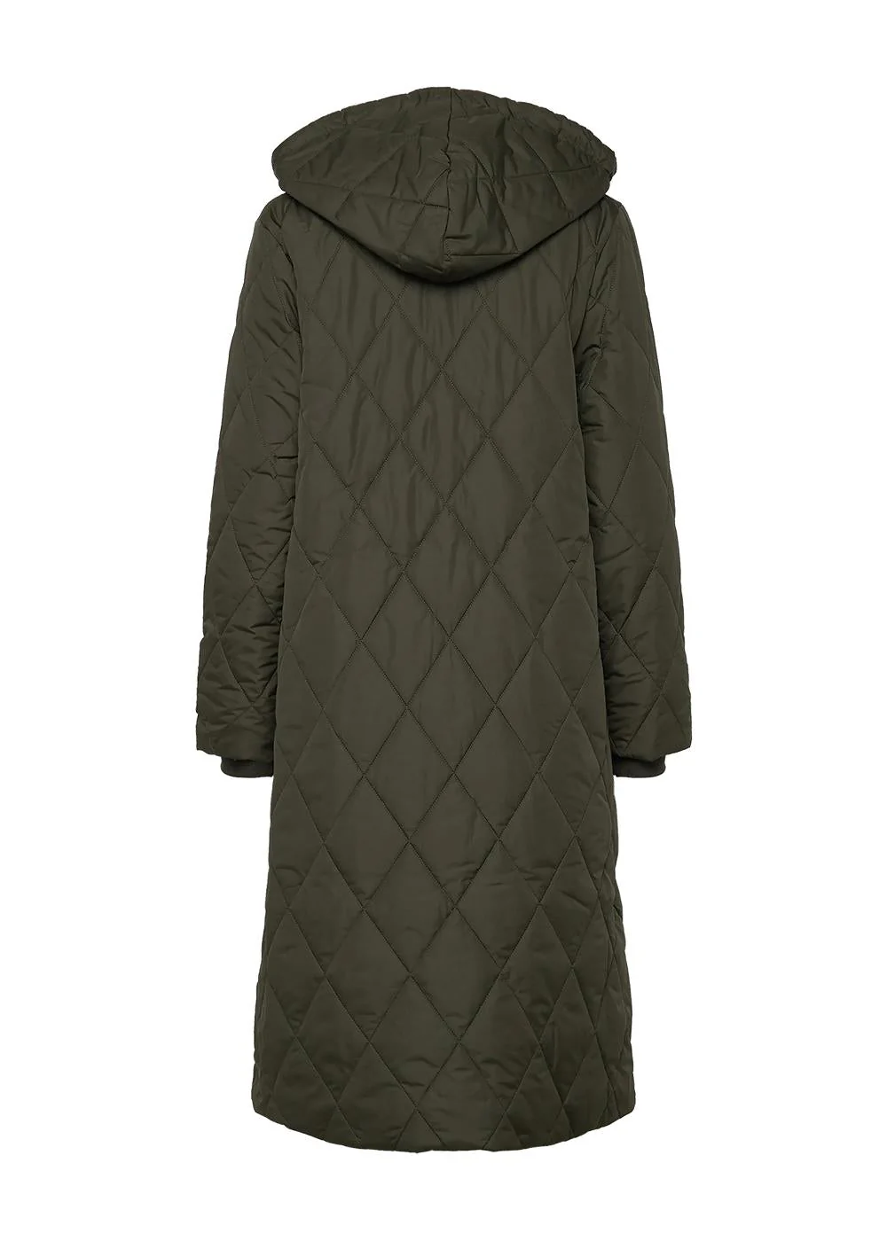 Barbour Meredith Quilted Jacket - Olive/Ancient Tartan - Image 2