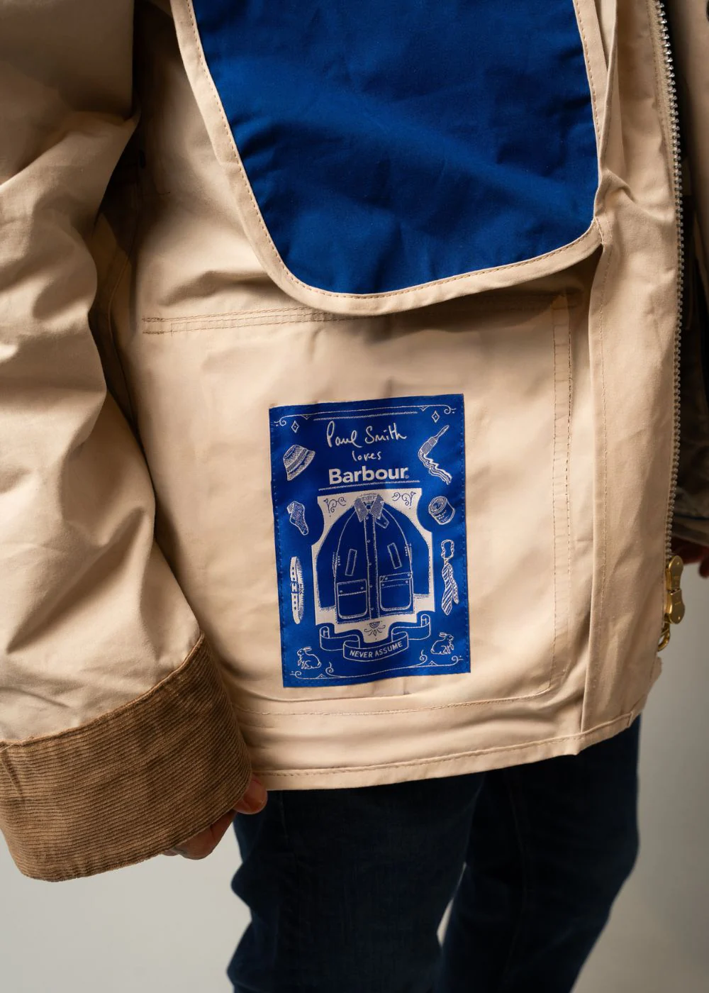 Barbour PS Bedale - Oatmeal - Image 4