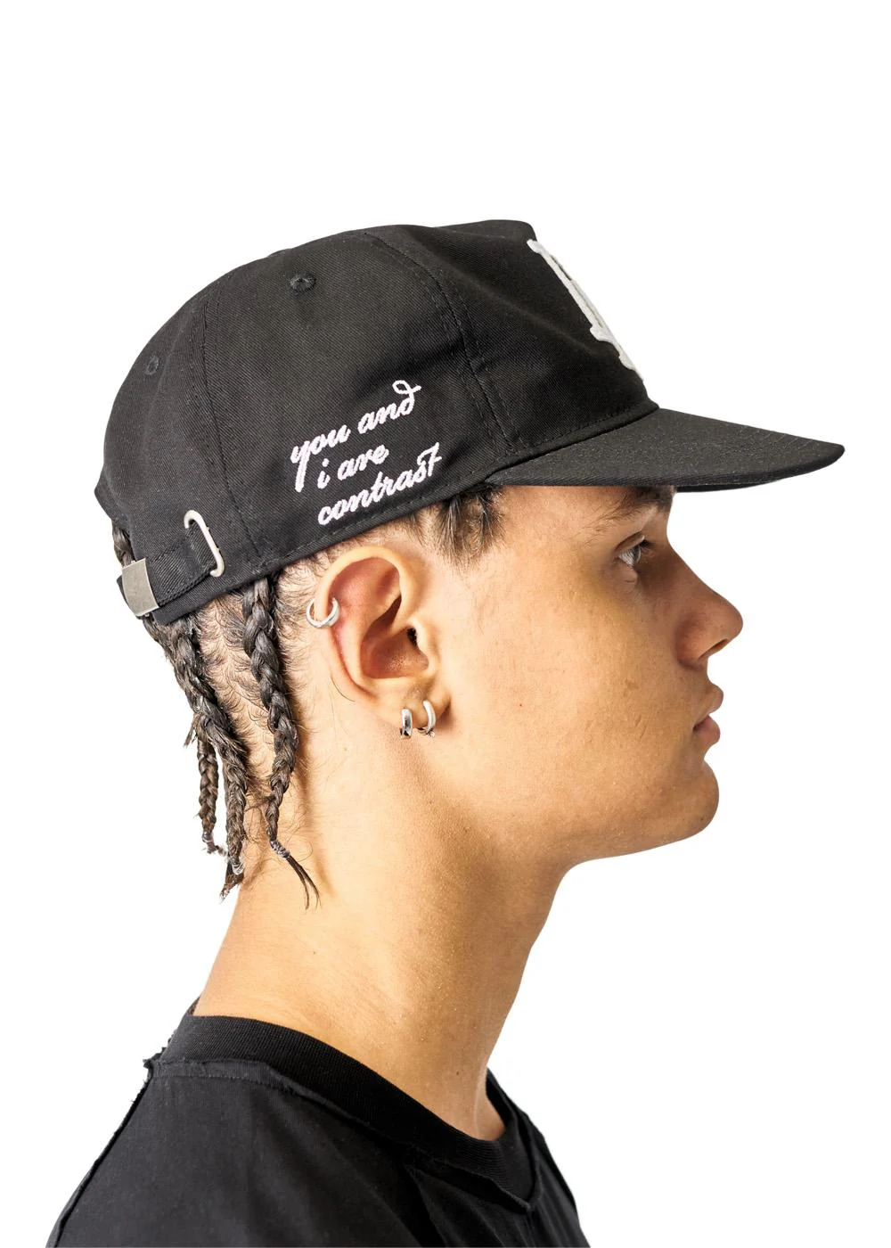BASBALL CAP - Black - Image 3