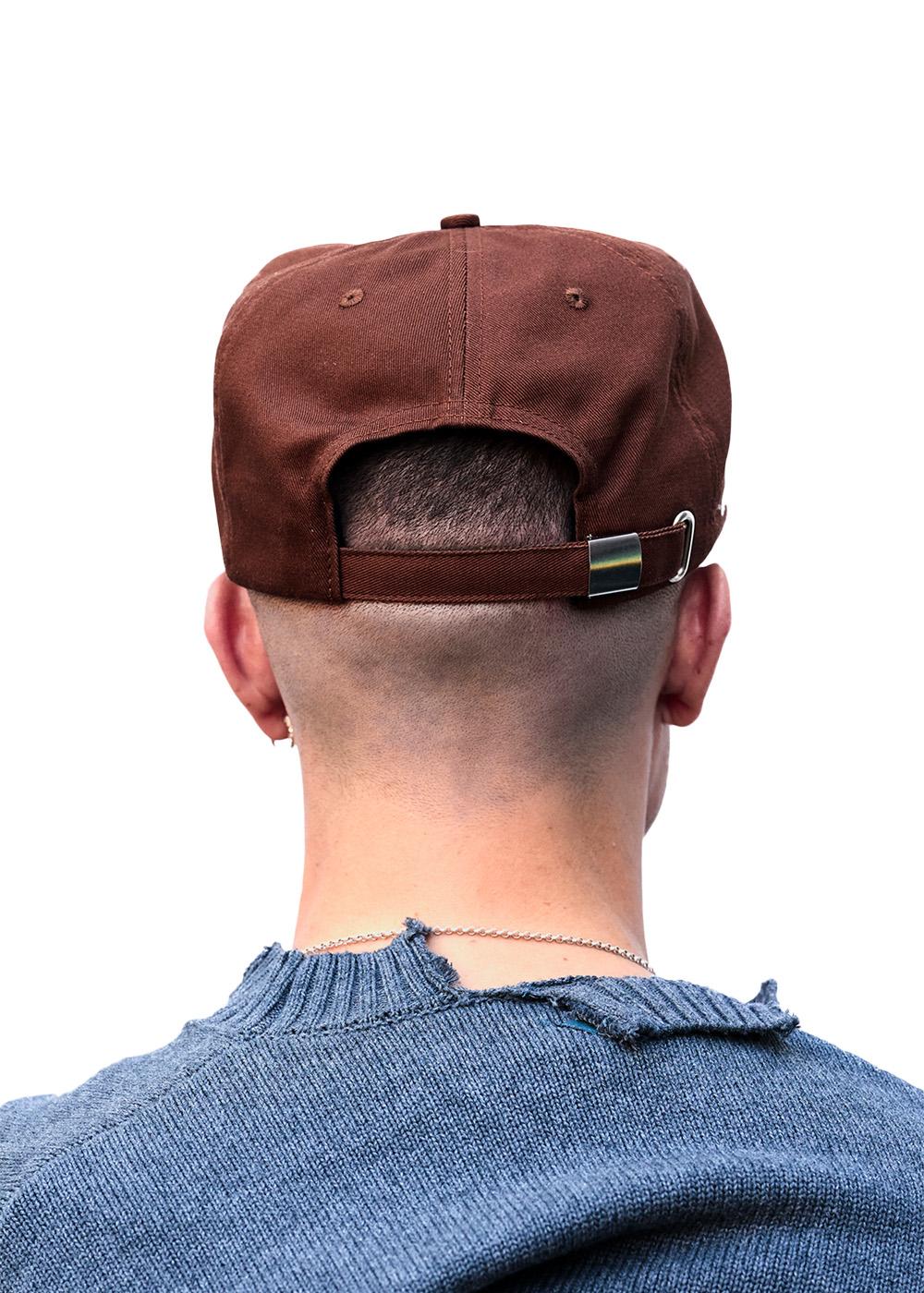 BASBALL CAP - Brown - Image 4