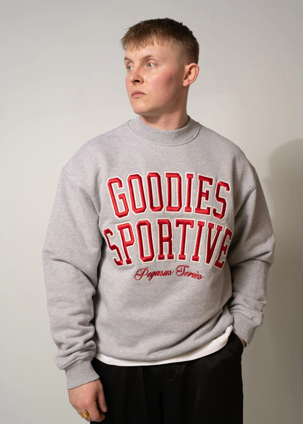 Baseball Grey Crewneck - Vigore - Image 2