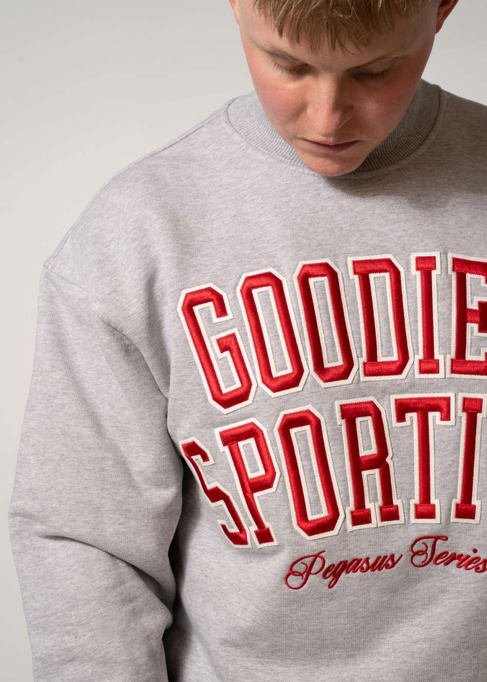 Baseball Grey Crewneck - Vigore - Image 3