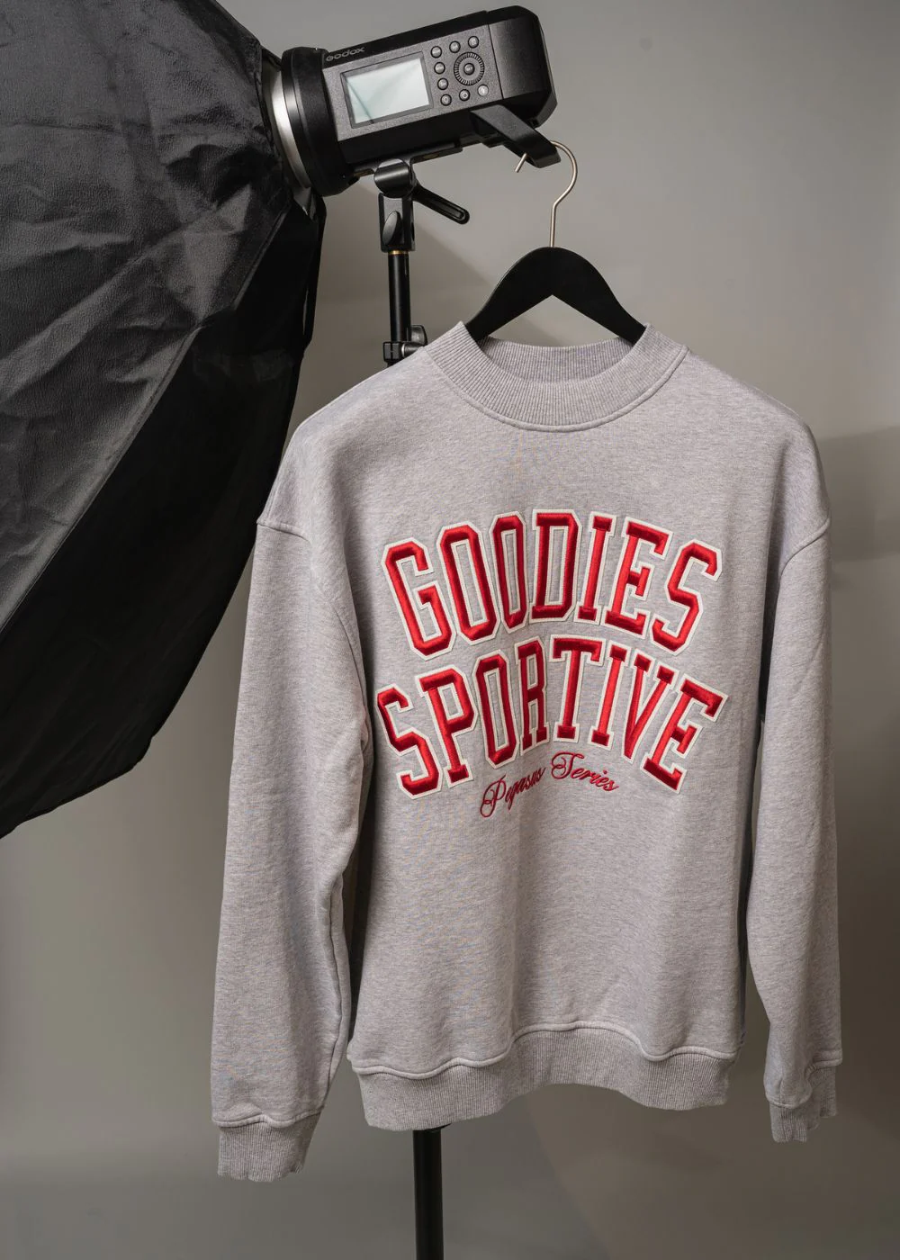 Baseball Grey Crewneck - Vigore - Image 4