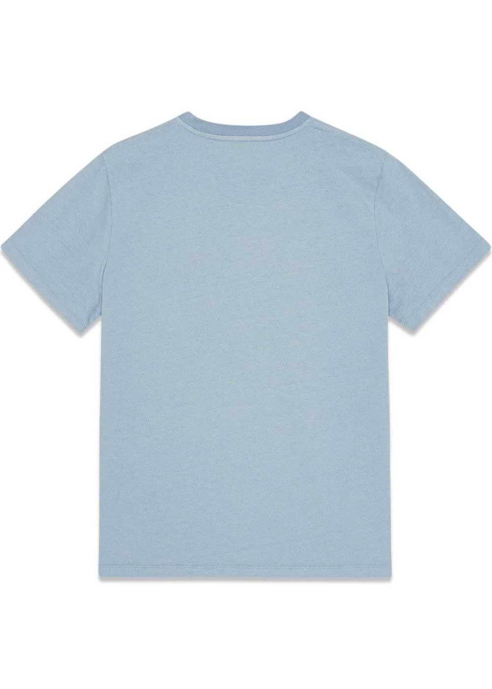 Basic Cotton Jersey Animals Relaxed T-shirt - Chambray Blue - Image 2