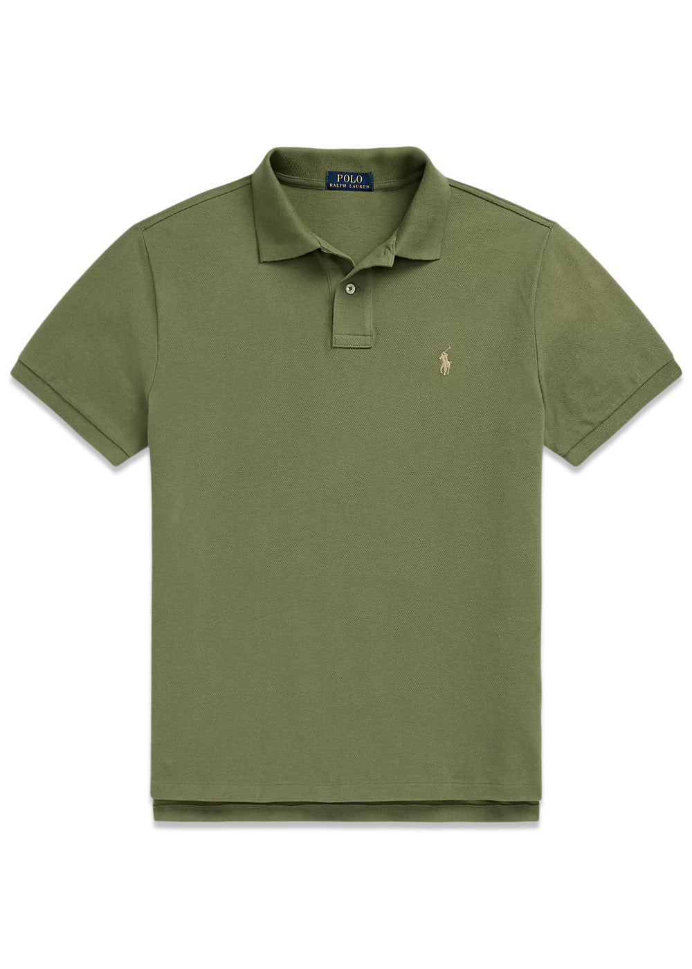 Basic Mesh Polo - Dust Green