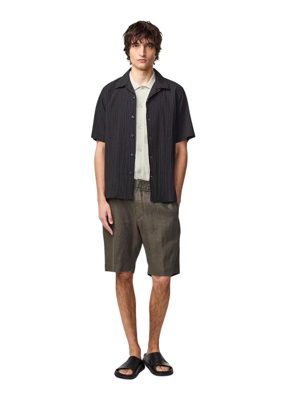 Billie Shorts 1454 - Croc Green - Image 2