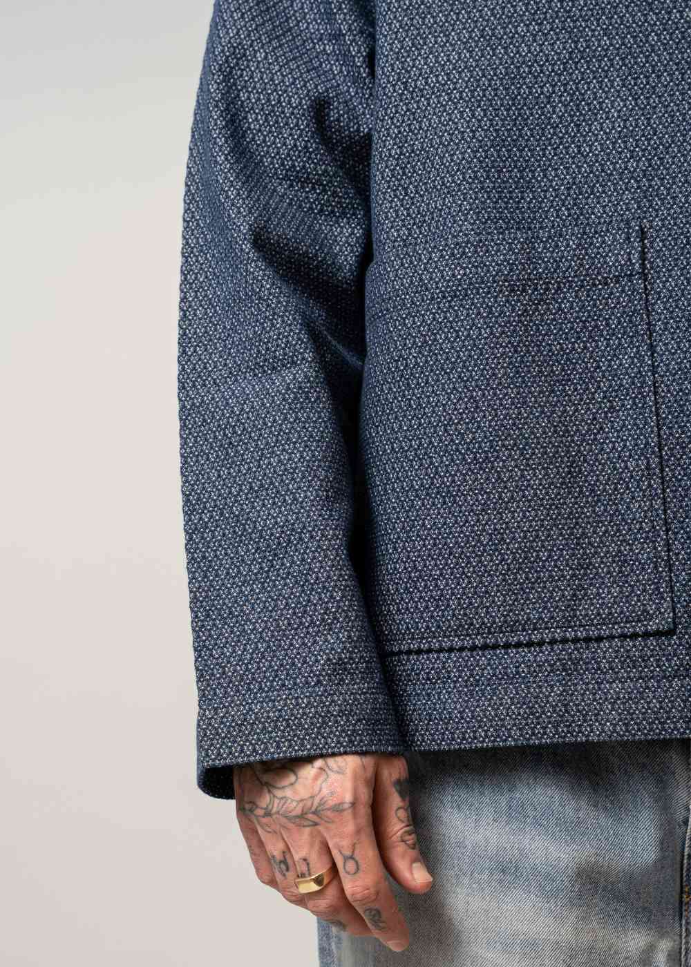 Blade Needle Jacket - Blue - Image 5