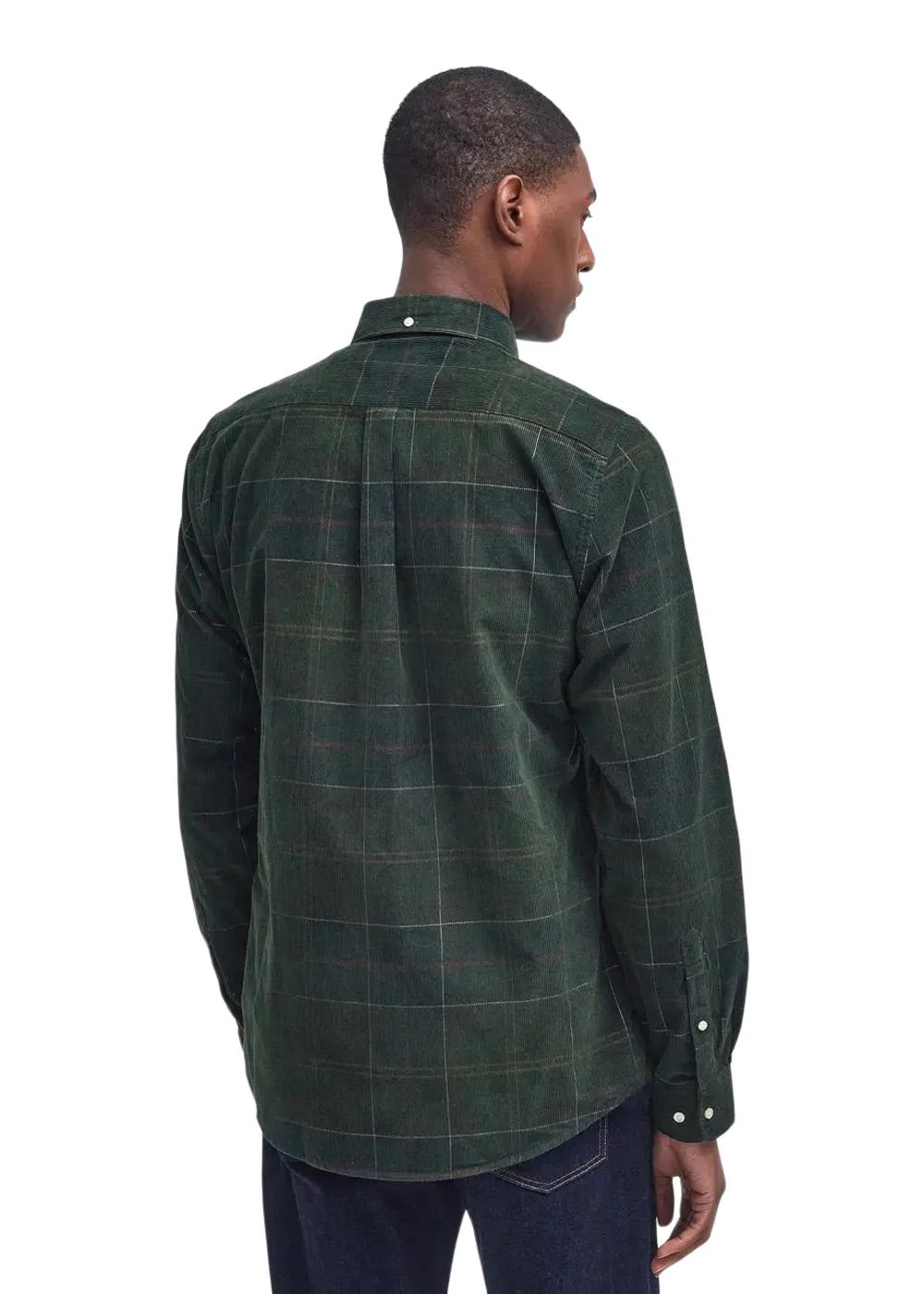 Blair Tailored Tartan Corduroy - Green - Image 3