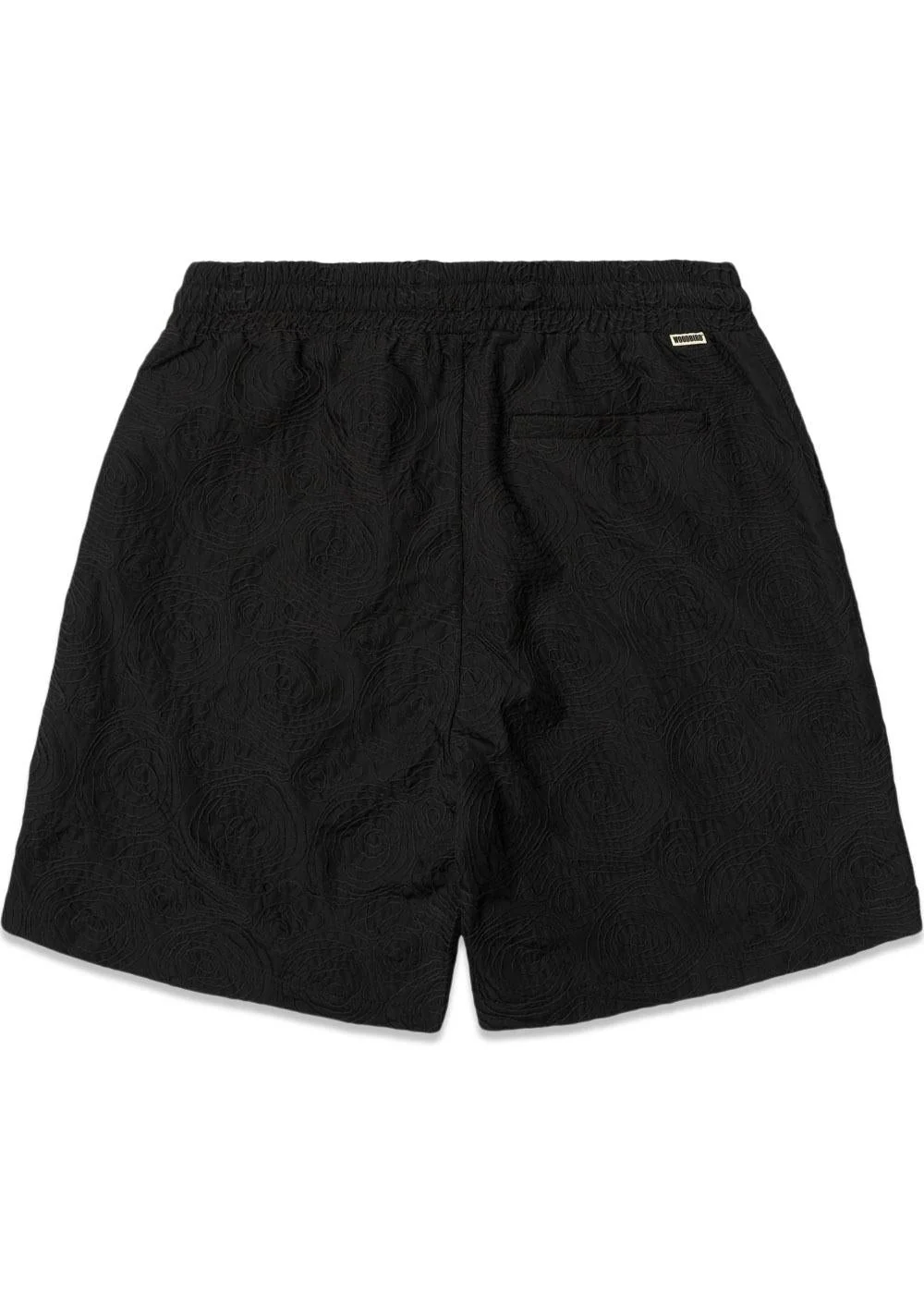 Bommy Embroidery Shorts - Black - Image 2