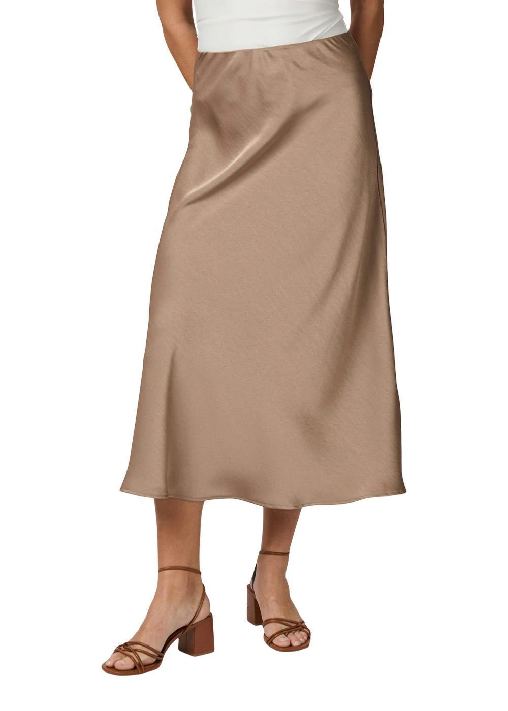 Bovary Skirt - Dark Taupe - Image 3