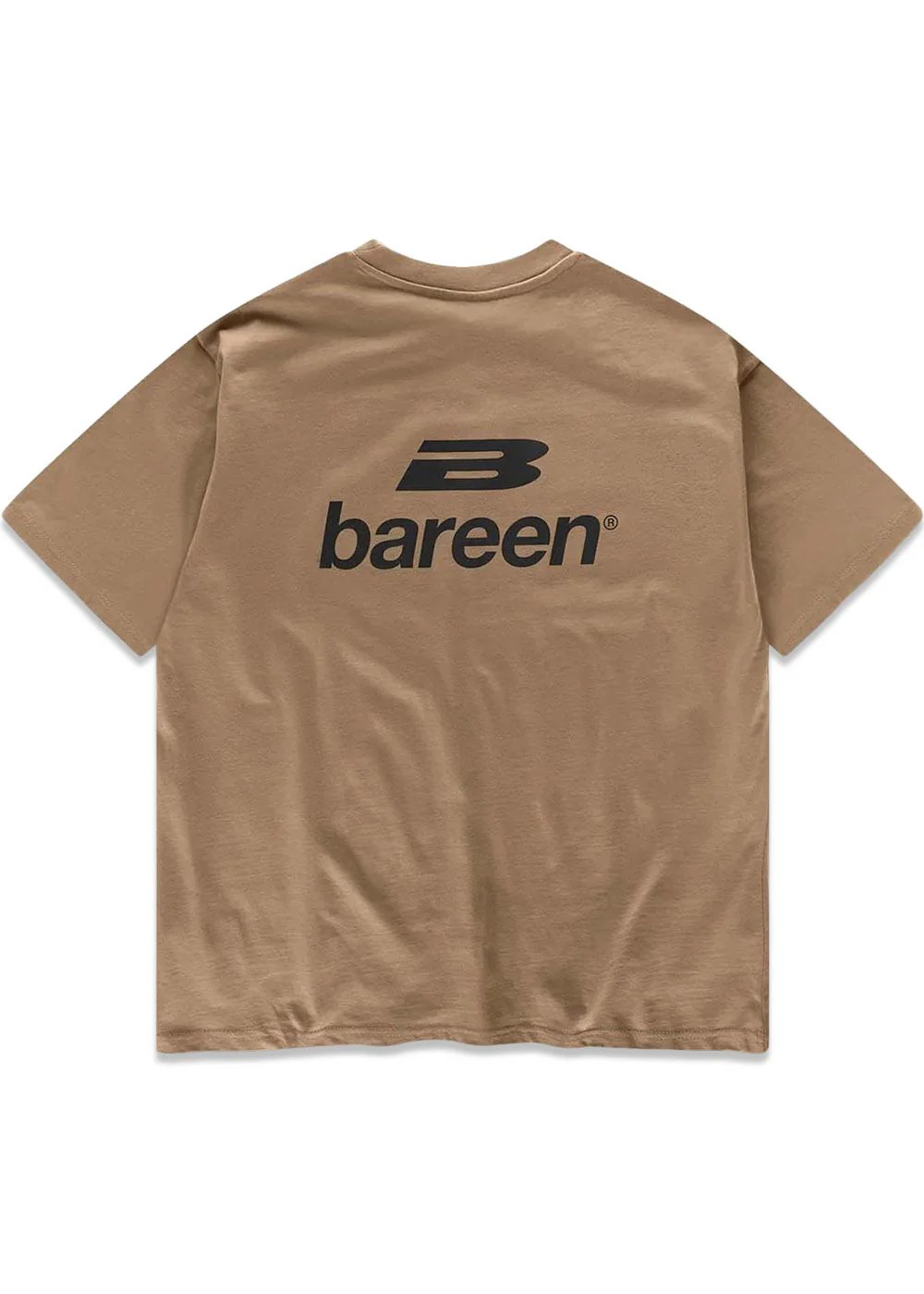 Box fit T-shirt Logo - Mocha - Image 2