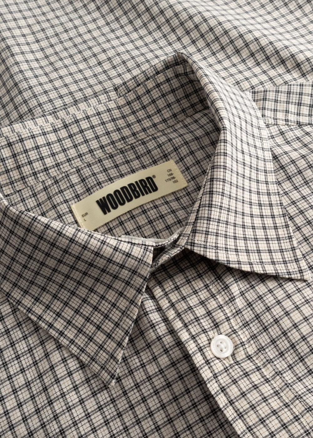 Buzo Check Shirt - Off White Check - Image 3