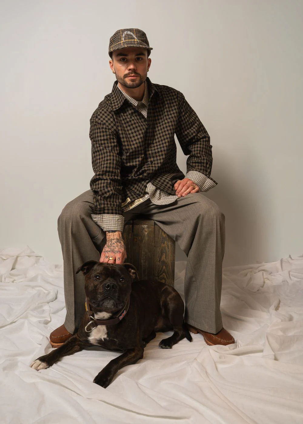 Buzo Hang Check Shirt - Black Check - Image 3