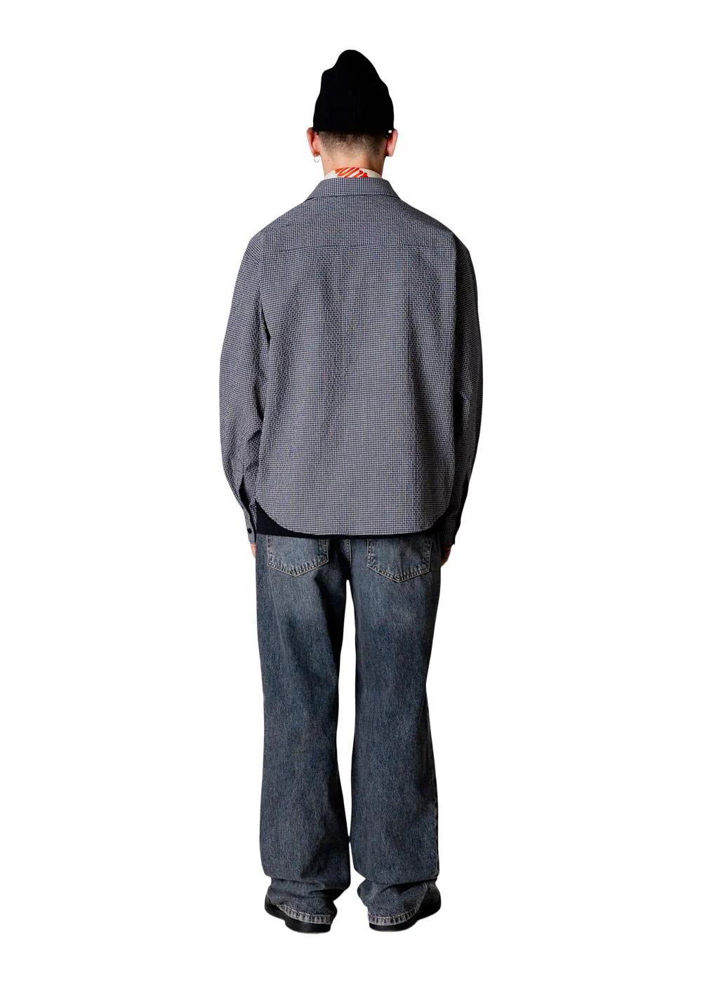 Buzo Ling Check Shirt - Blue Check - Image 4