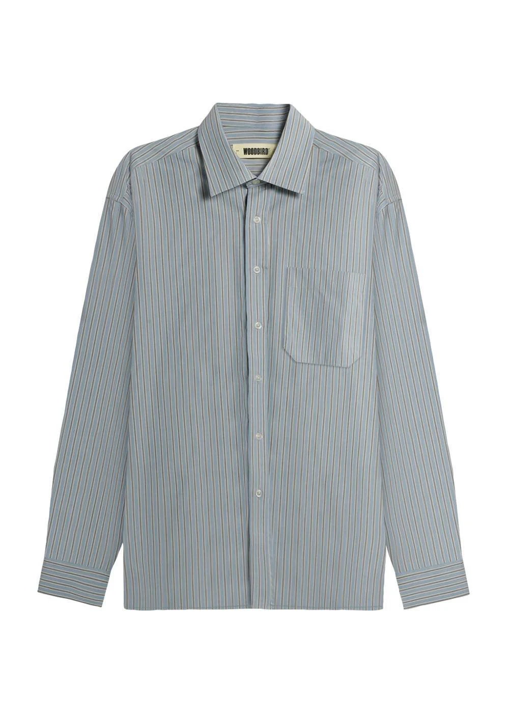 Buzo Striped Shirt - Light Blue