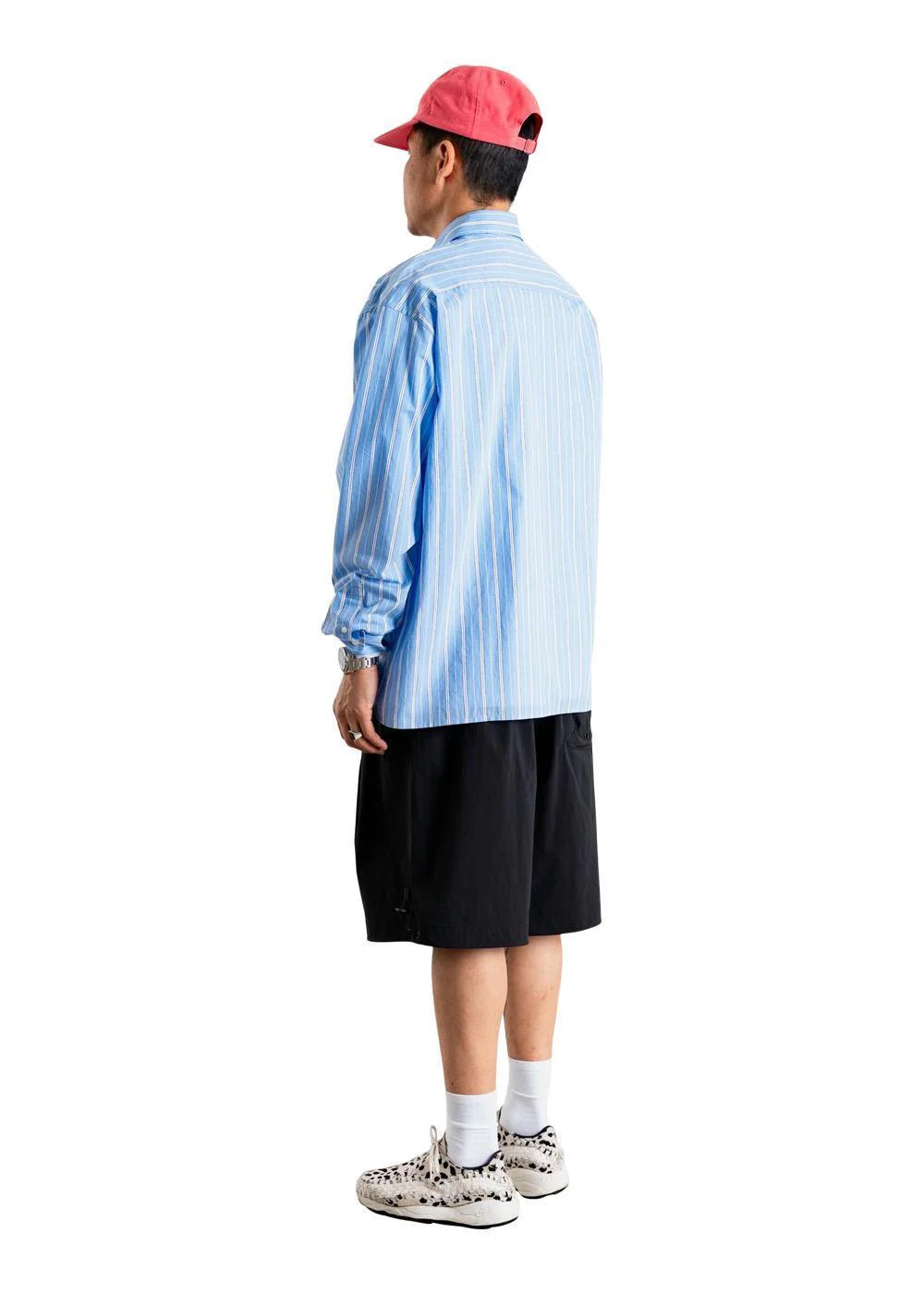Buzo Striped Shirt - Light Blue - Image 5