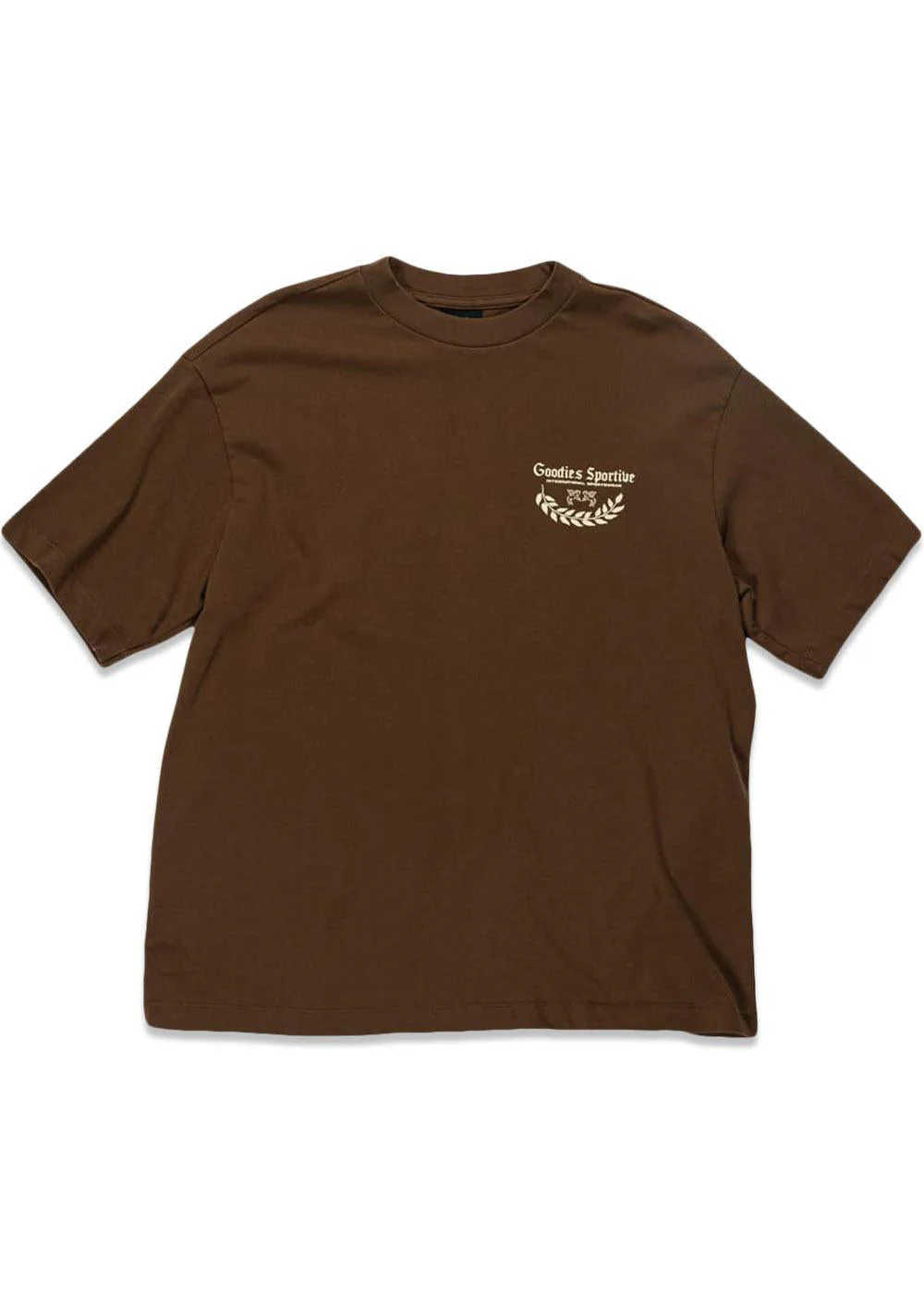 CAESAR BROWN TEE - Brown