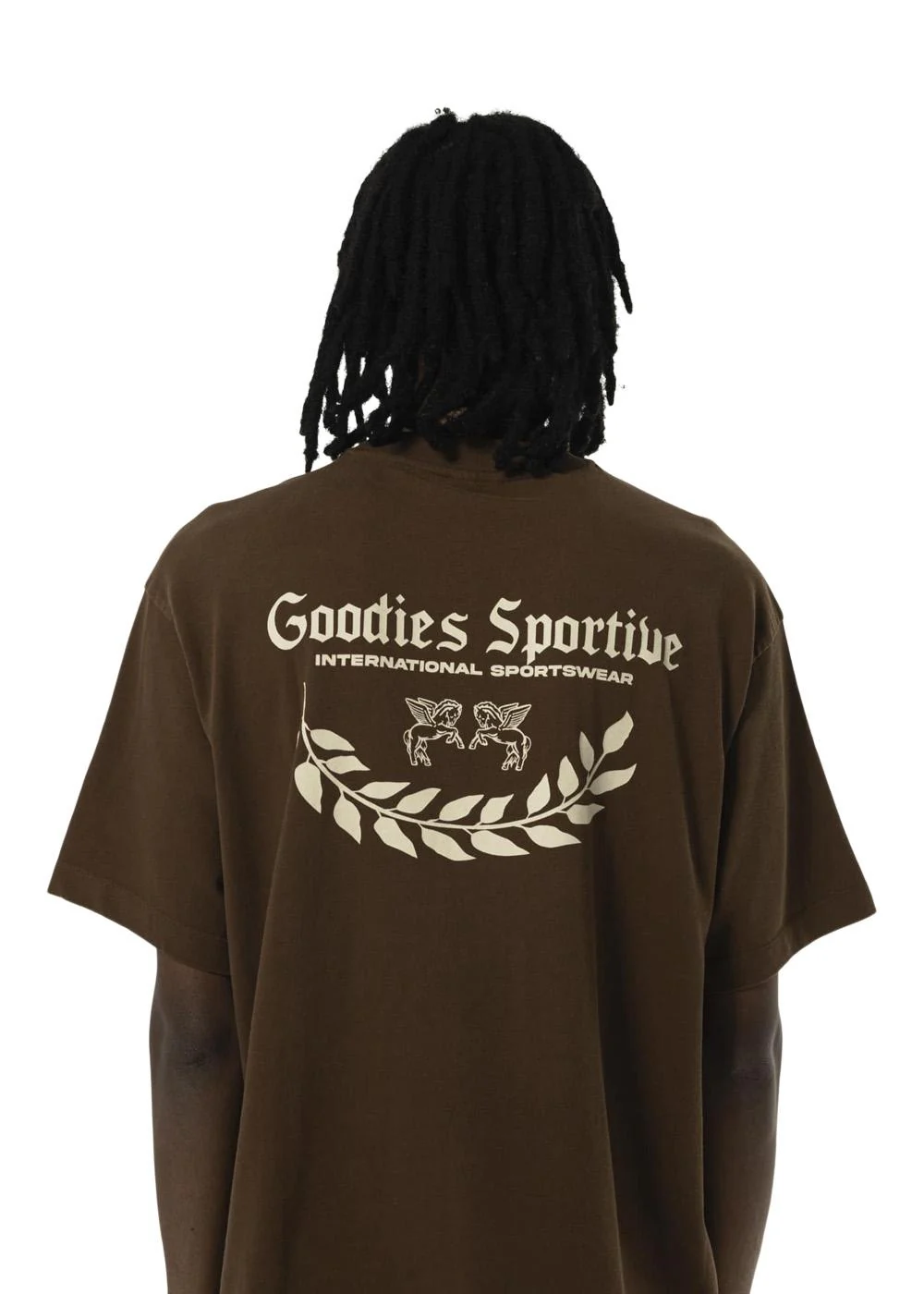 CAESAR BROWN TEE - Brown - Image 4