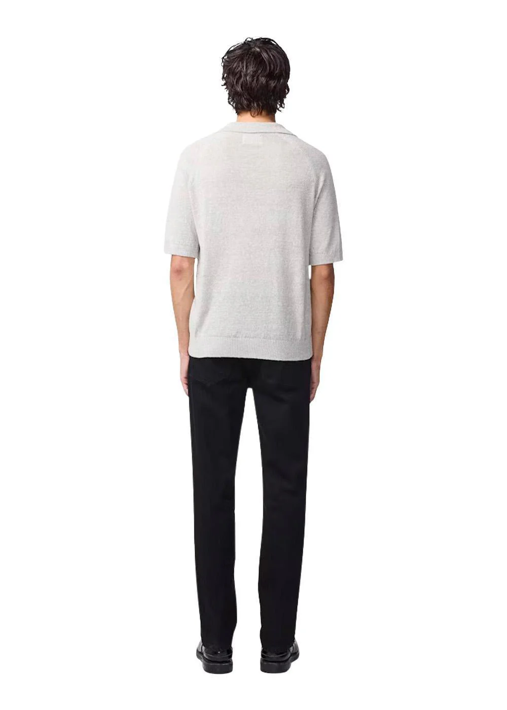 Cale V-neck Polo 6565 - Winter Sky - Image 3